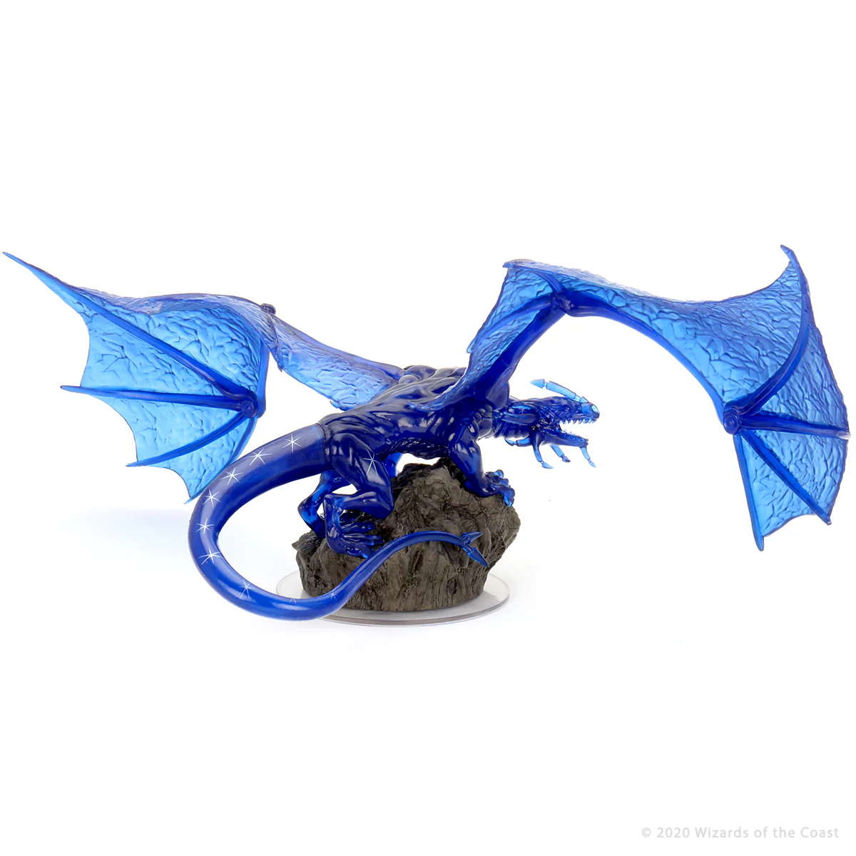 D&D Icons of the Realms Miniatures: Sapphire Dragon Premium Figure - Image 4