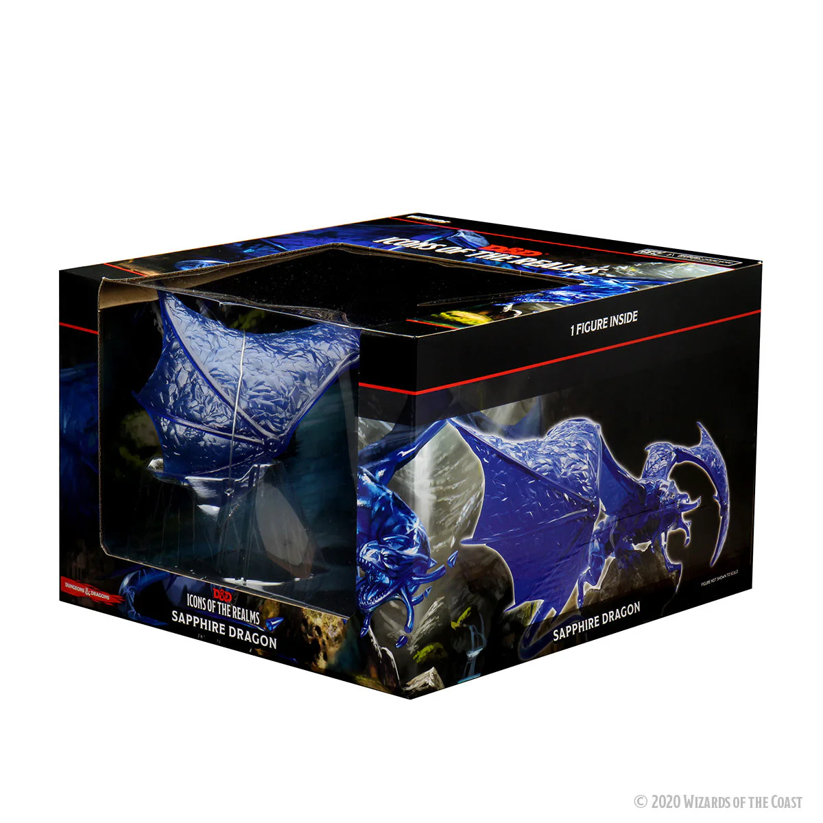 D&D Icons of the Realms Miniatures: Sapphire Dragon Premium Figure - Image 7