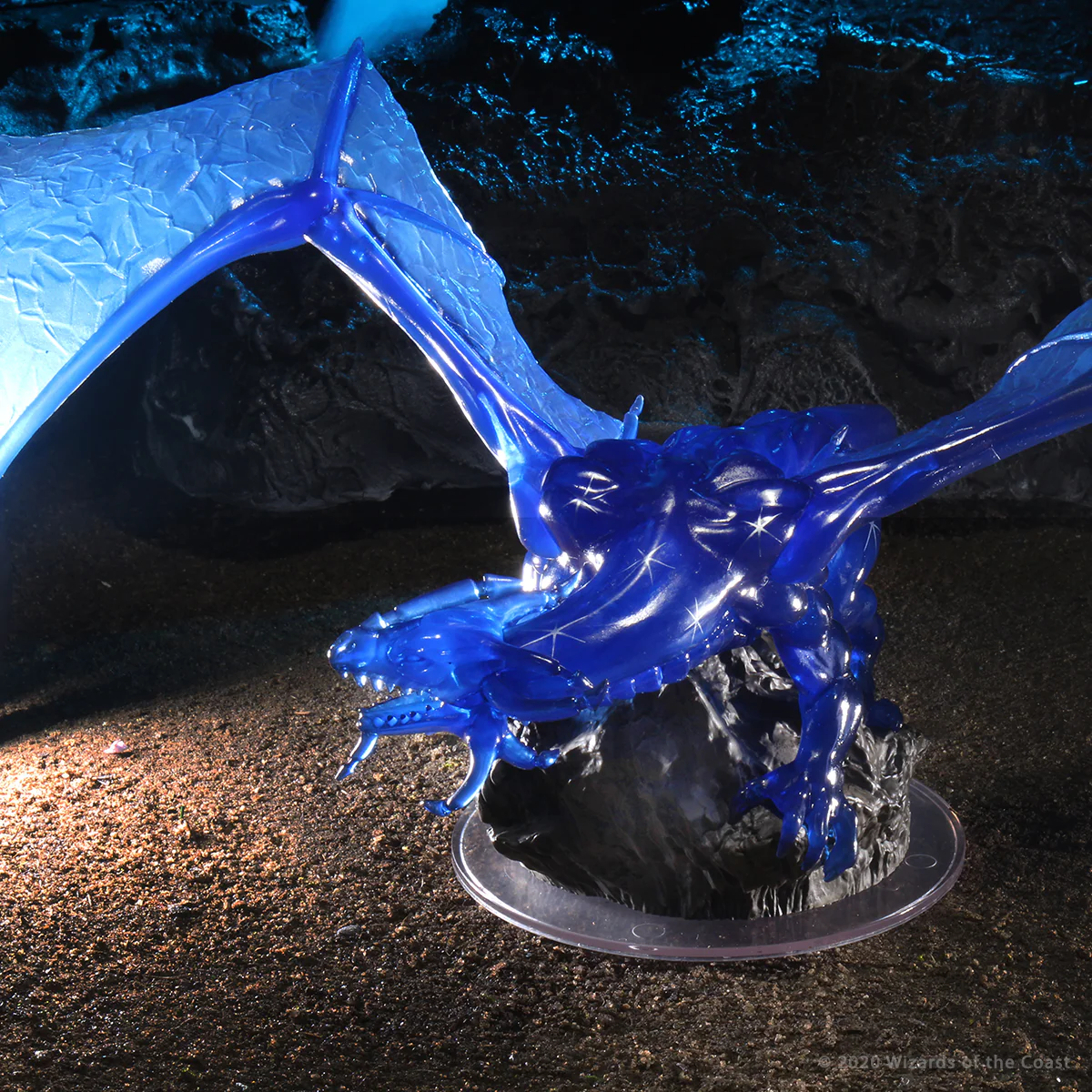 D&D Icons of the Realms Miniatures: Sapphire Dragon Premium Figure - Image 8