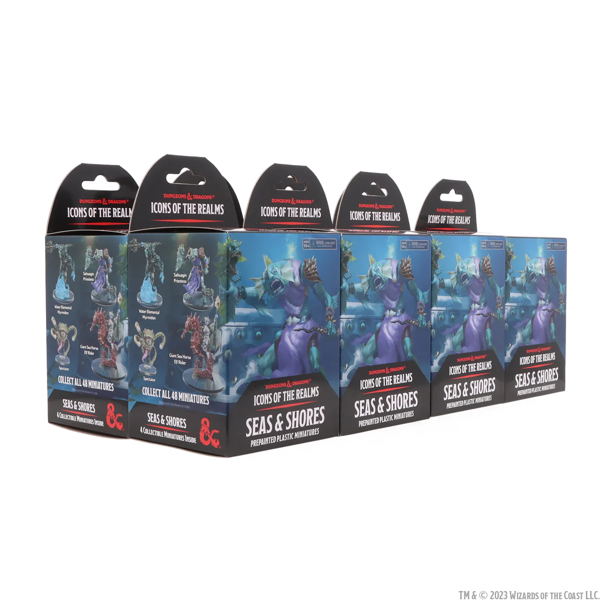 D&D Icons of the Realms: Seas & Shores - 8ct. Booster Brick - Image 3