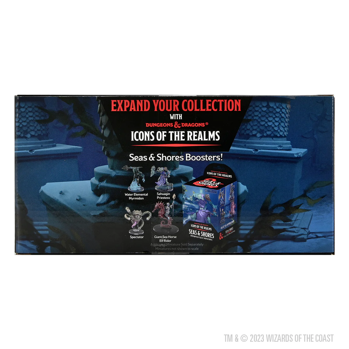 D&D Icons of the Realms: Seas & Shores - Maw of Sekolah Boxed Figure - Image 3
