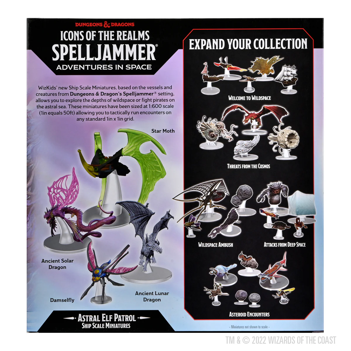 D&D Icons of the Realms: Spelljammer: Adventures in Space: Ship Scale - Astral Elf Patrol - Image 3