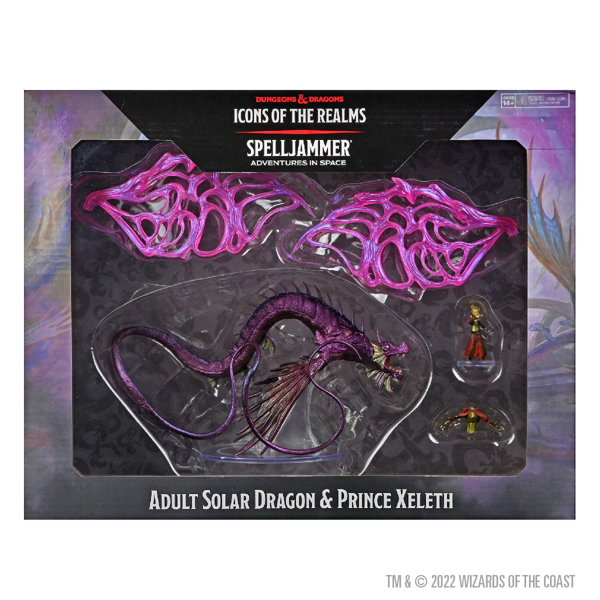 D&D Icons of the Realms: Spelljammer: Adventures in Space - Adult Solar Dragon & Prince Xeleth - Image 2