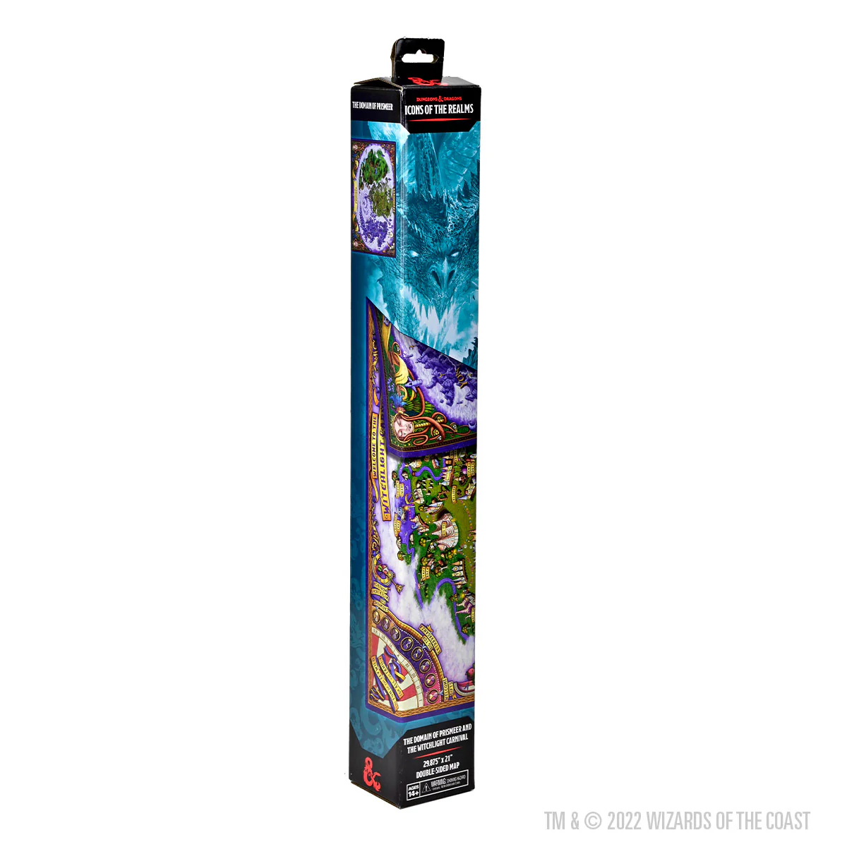 D&D Icons of the Realms: The Domain of Prismeer and The Witchlight Carnival Wall Map - Image 3