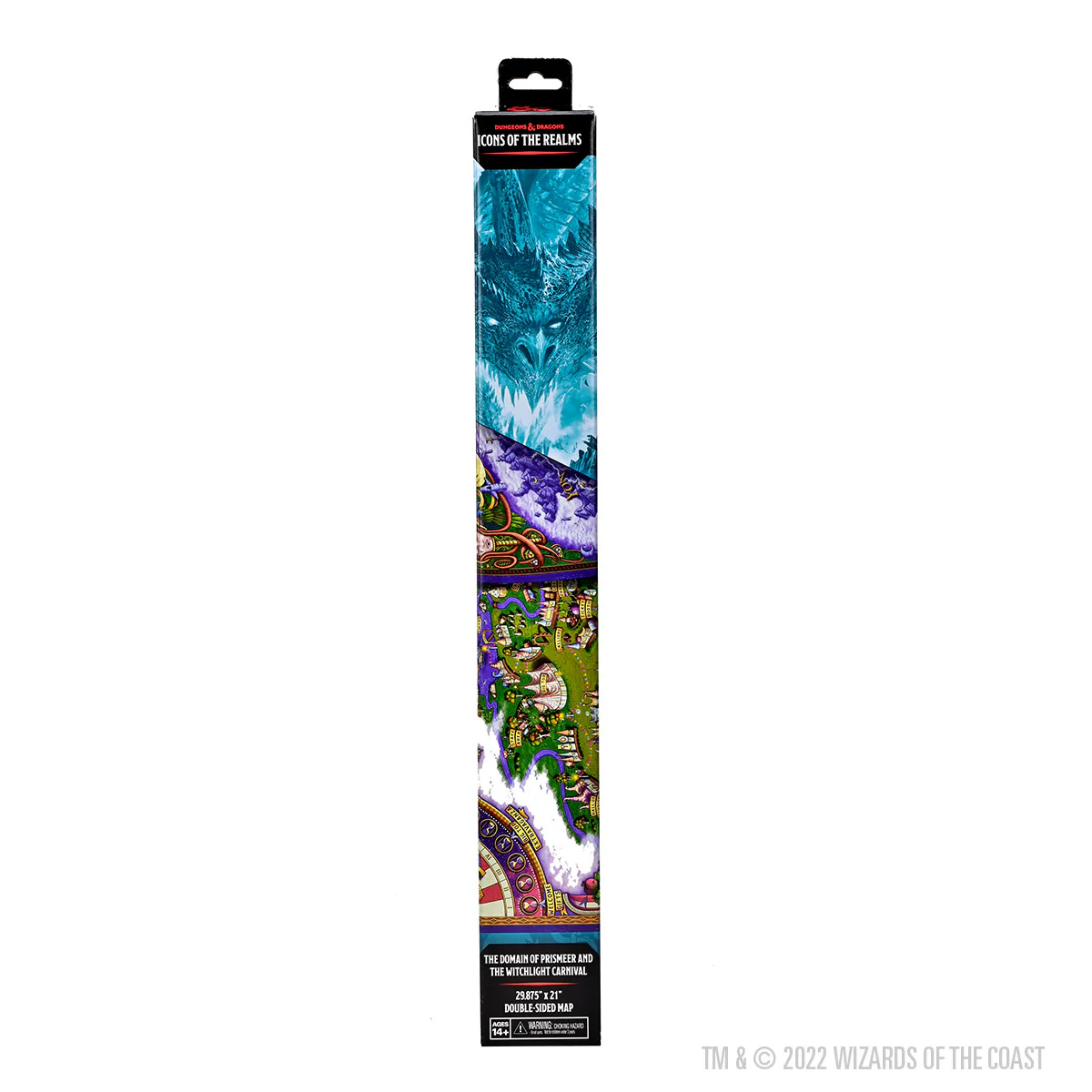 D&D Icons of the Realms: The Domain of Prismeer and The Witchlight Carnival Wall Map - Image 4