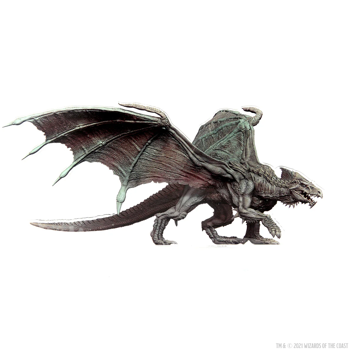 D&D Idols of the Realms: Icewind Dale Rime of the Frostmaiden - Young Adult White Dragon - 2D Set - Image 12
