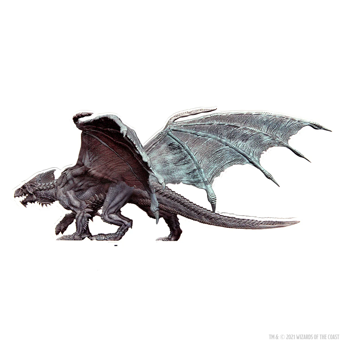 D&D Idols of the Realms: Icewind Dale Rime of the Frostmaiden - Young Adult White Dragon - 2D Set - Image 13