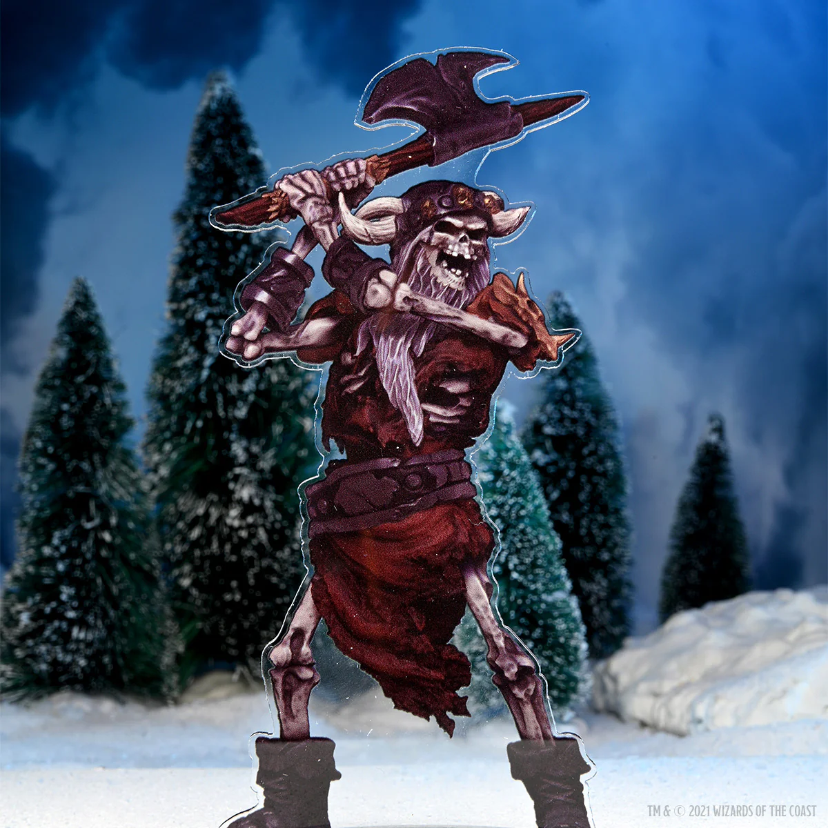 D&D Idols of the Realms: Icewind Dale Rime of the Frostmaiden - Frost Giant Skeleton - 2D Set - Image 4