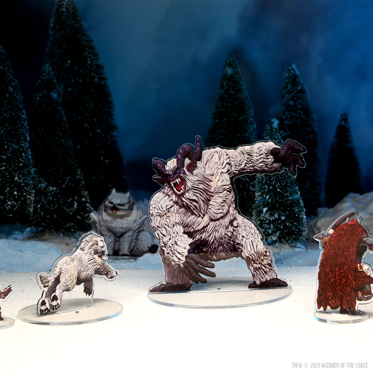 D&D Idols of the Realms: Icewind Dale Rime of the Frostmaiden - Frost Giant Skeleton - 2D Set - Image 7