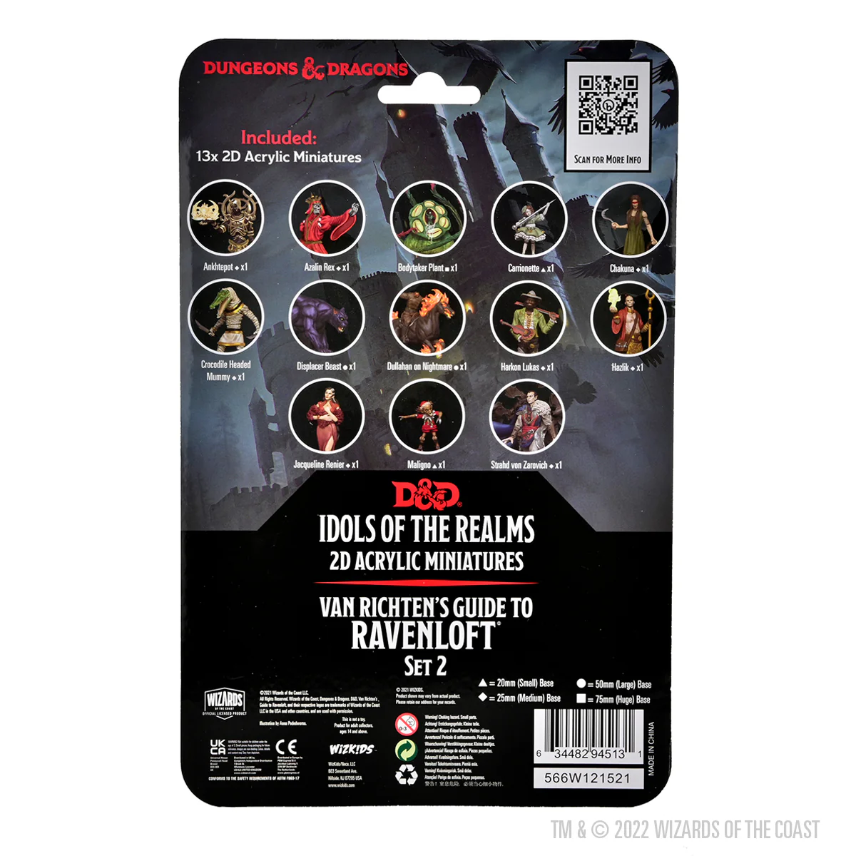 D&D Idols of the Realms: Van Richten's Guide to Ravenloft - 2D Set 2 - Image 2