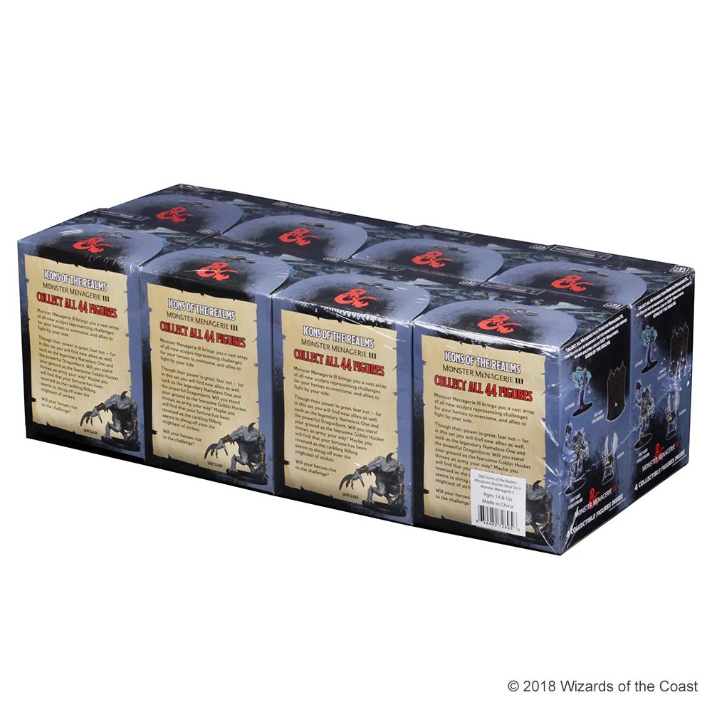 D&D Icons of the Realms Miniatures: Monster Menagerie III (3) Brick - Image 3