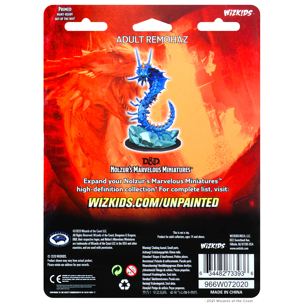 D&D Nolzur's Marvelous Miniatures: Adult Remorhaz - Image 2