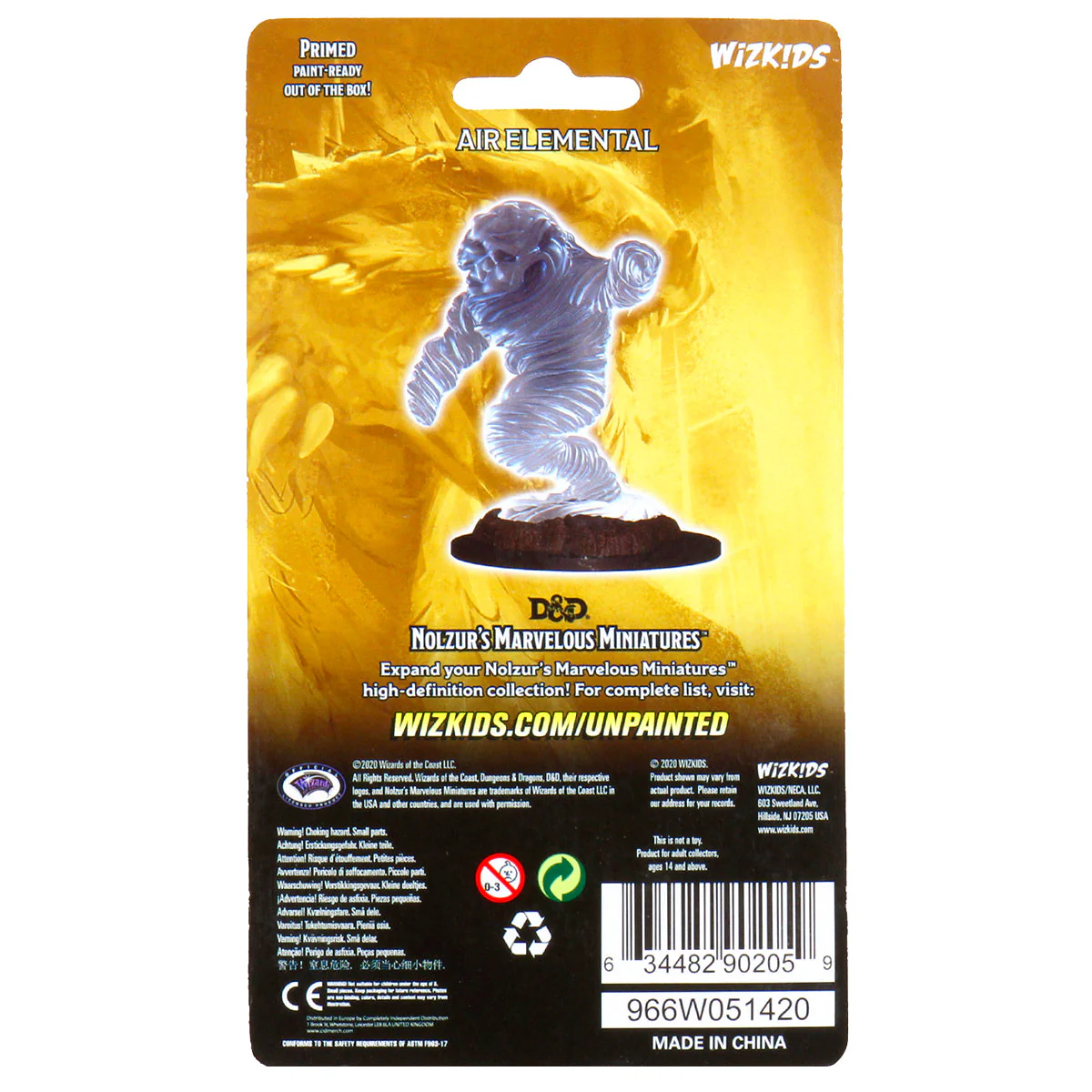 D&D Nolzur's Marvelous Miniatures: Air Elemental - Image 2