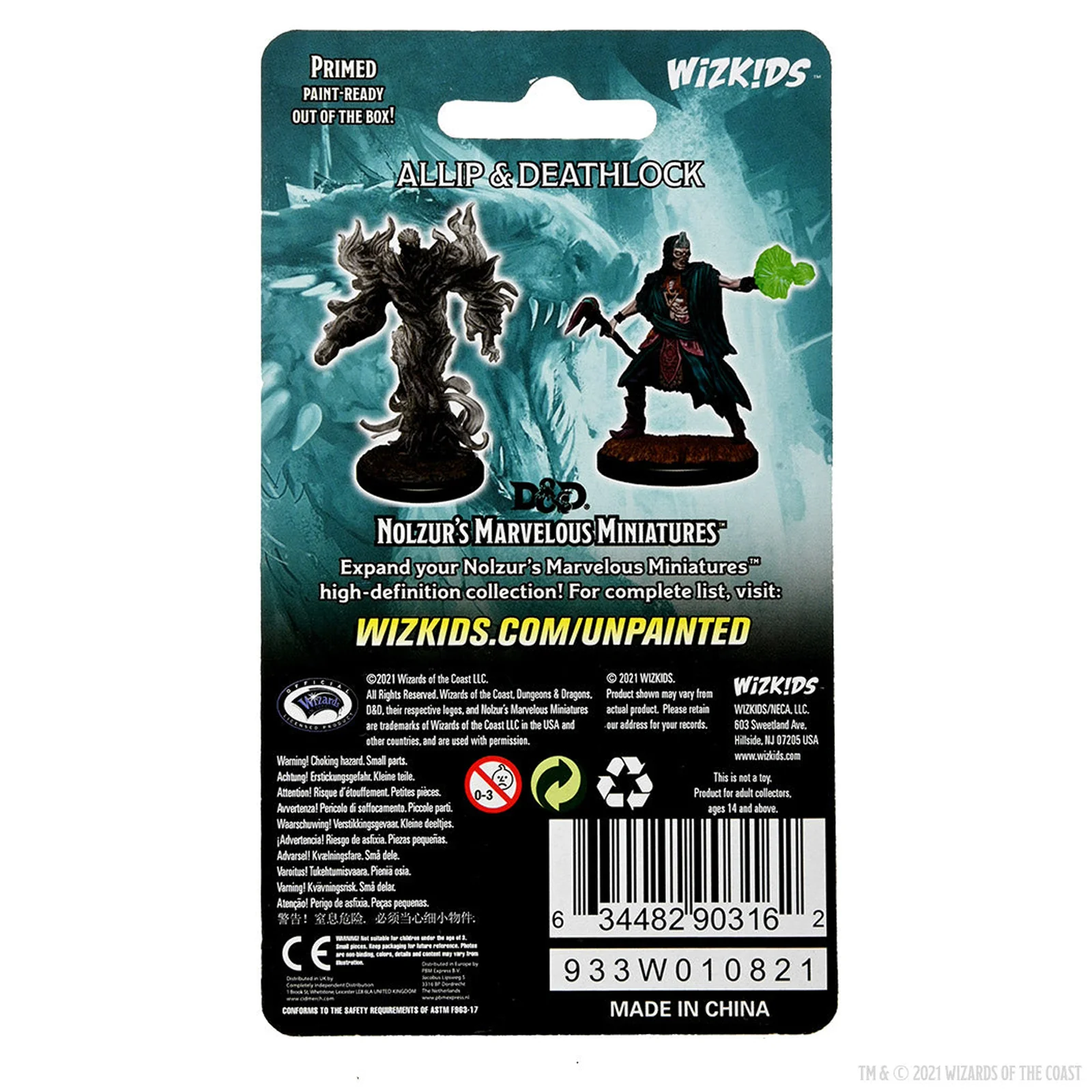 D&D Nolzur's Marvelous Miniatures: Allip & Deathlock - Image 2