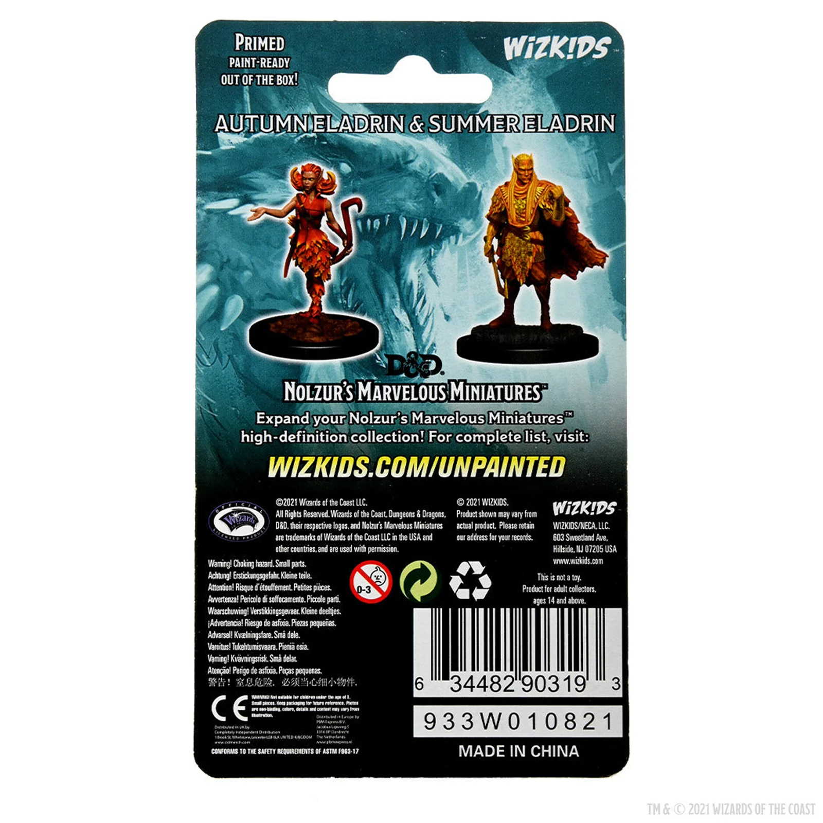 D&D Nolzur's Marvelous Miniatures: Autumn Eladrin & Summer Eladrin - Image 2
