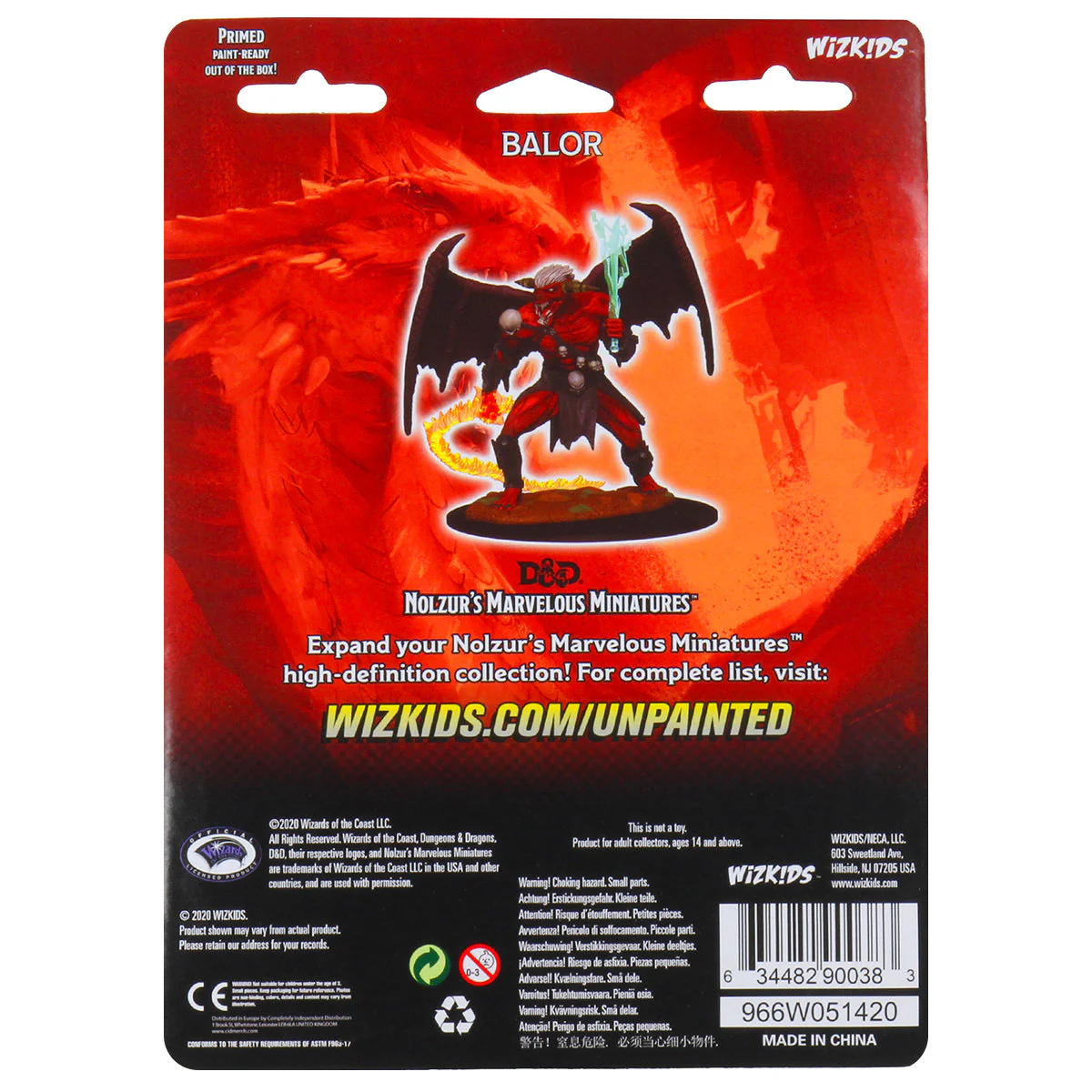 D&D Nolzur's Marvelous Miniatures - Balor - Image 2