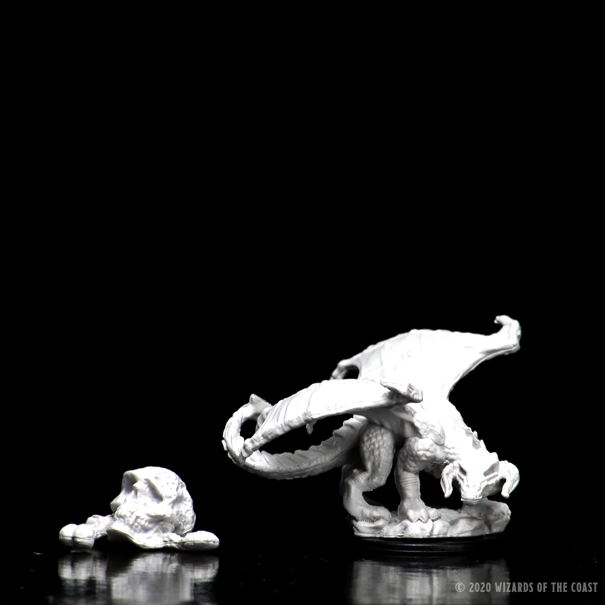 D&D Nolzur's Marvelous Miniatures - Black Dragon Wyrmling - Image 3