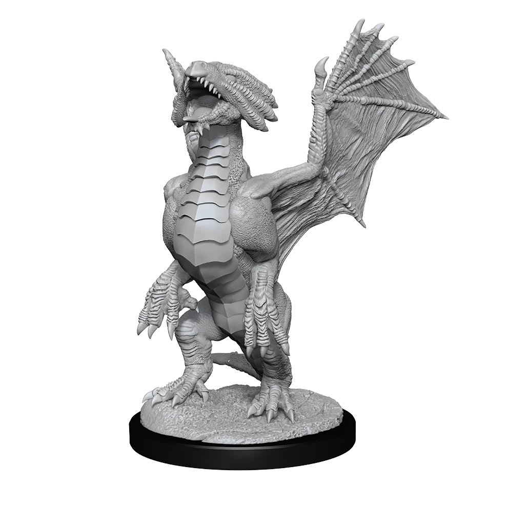 D&D Nolzur's Marvelous Miniatures: Bronze Dragon Wyrmling & Pile of Sea found Treasure - Image 3