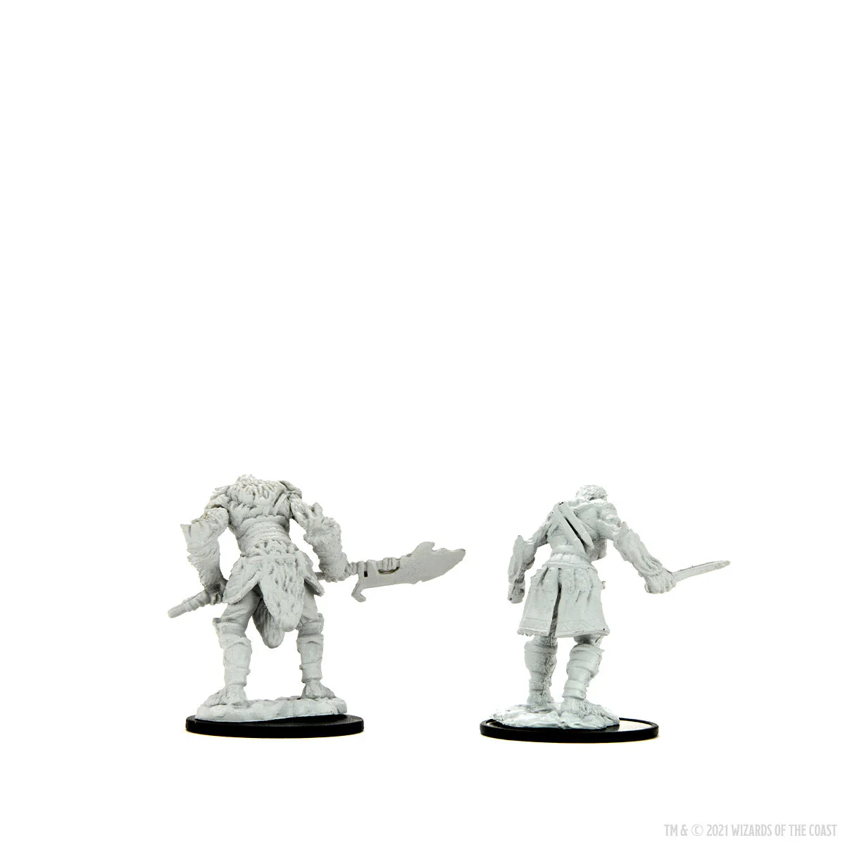 D&D Nolzur's Marvelous Miniatures: Bugbear Barbarian Male & Bugbear Rogue Female - Image 4