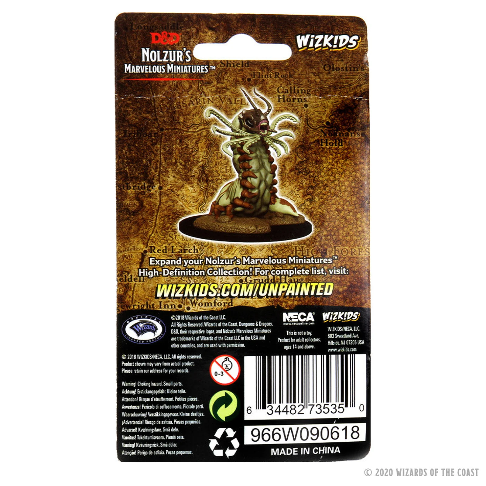 D&D Nolzur's Marvelous Miniatures - Carrion Crawler - Image 2