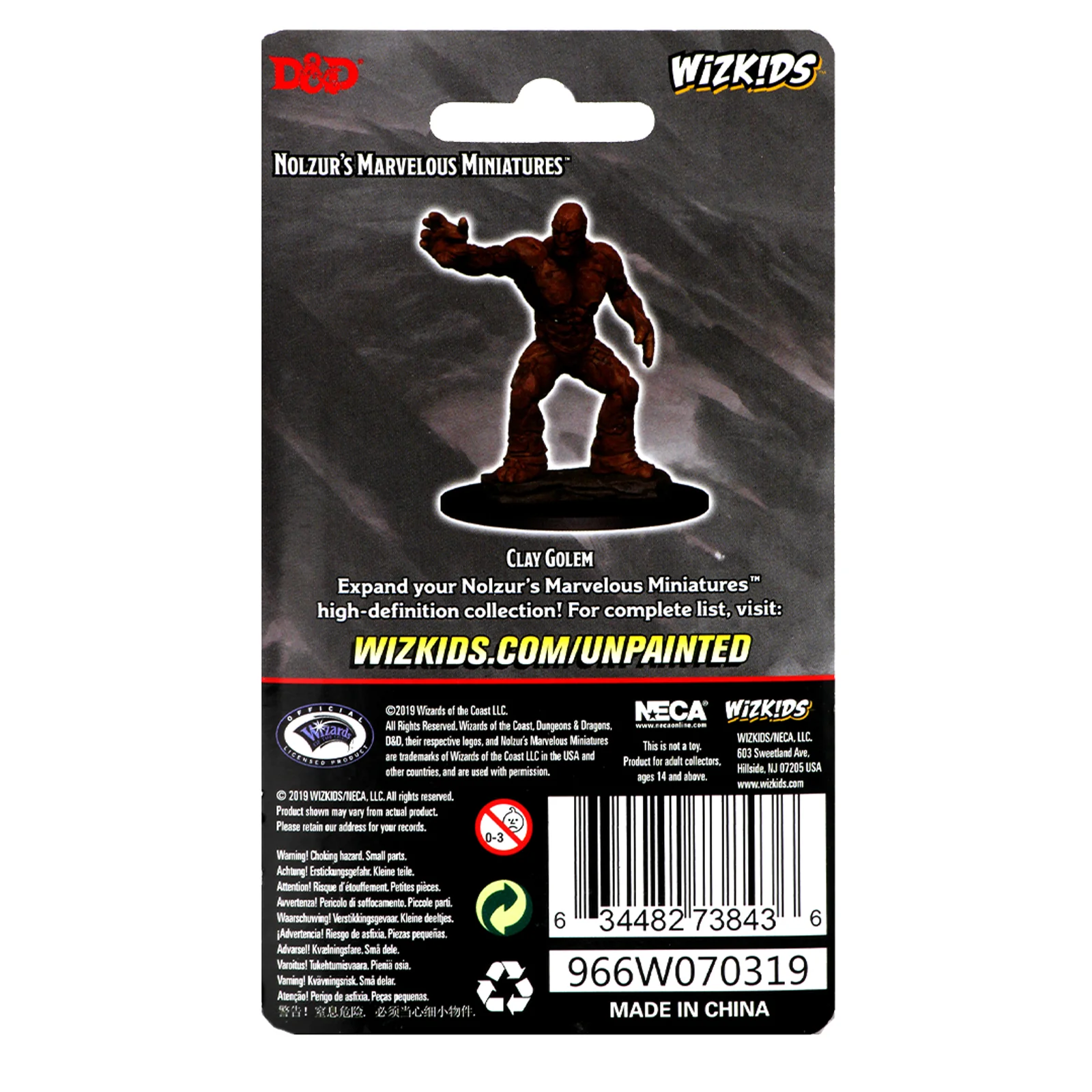 D&D Nolzur's Marvelous Miniatures - Clay Golem - Image 2