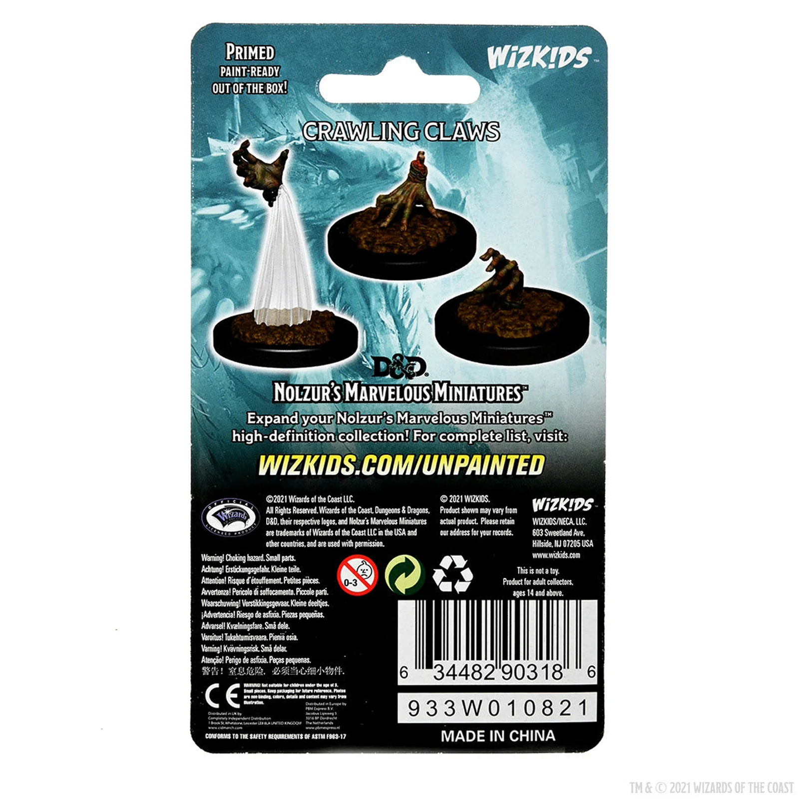 D&D Nolzur's Marvelous Miniatures: Crawling Claws - Image 2