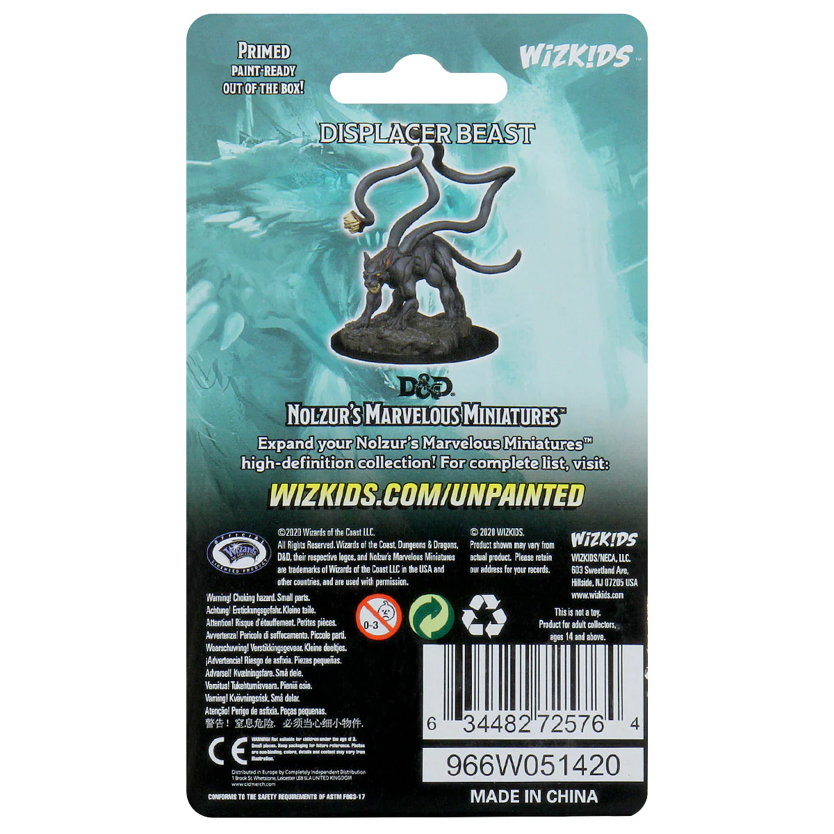 D&D Nolzur’s Marvelous Miniatures: Displacer Beast - Image 2
