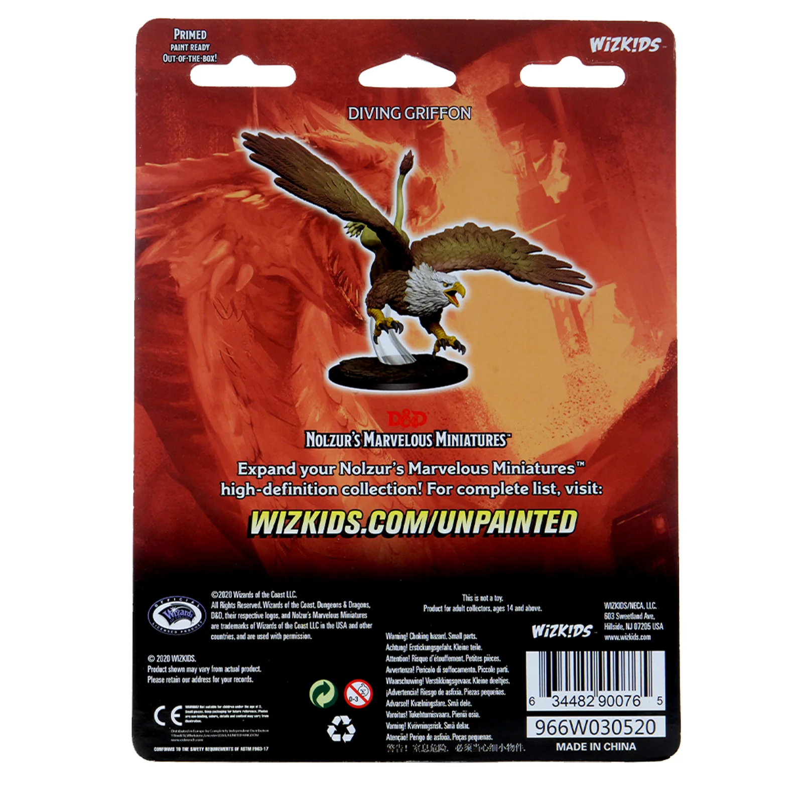 D&D Nolzur's Marvelous Miniatures - Diving Griffon - Image 2