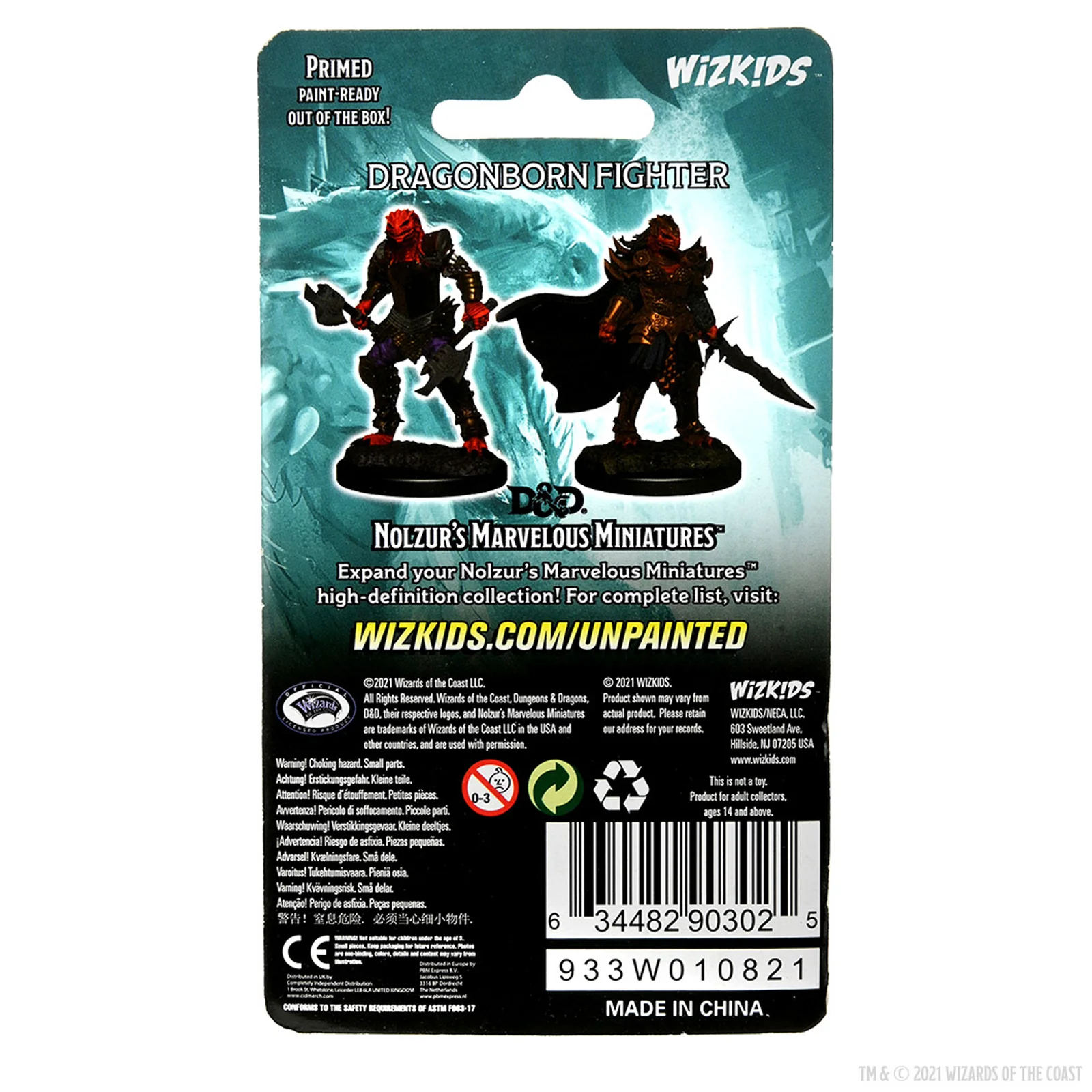D&D Nolzur's Marvelous Miniatures: Dragonborn Fighter Female - Image 2
