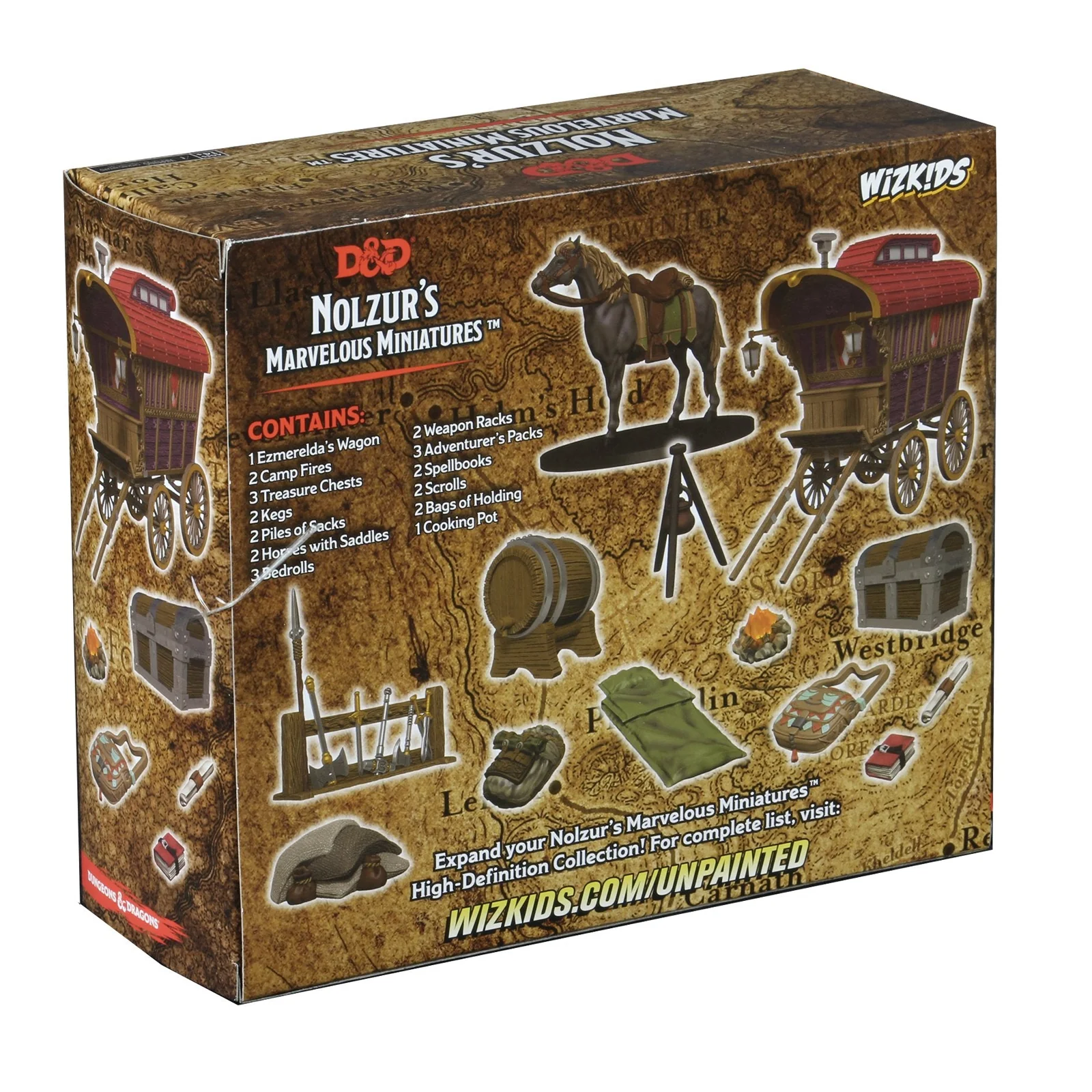 D&D Nolzur's Marvelous Miniatures: Adventurer's Campsite - Image 2