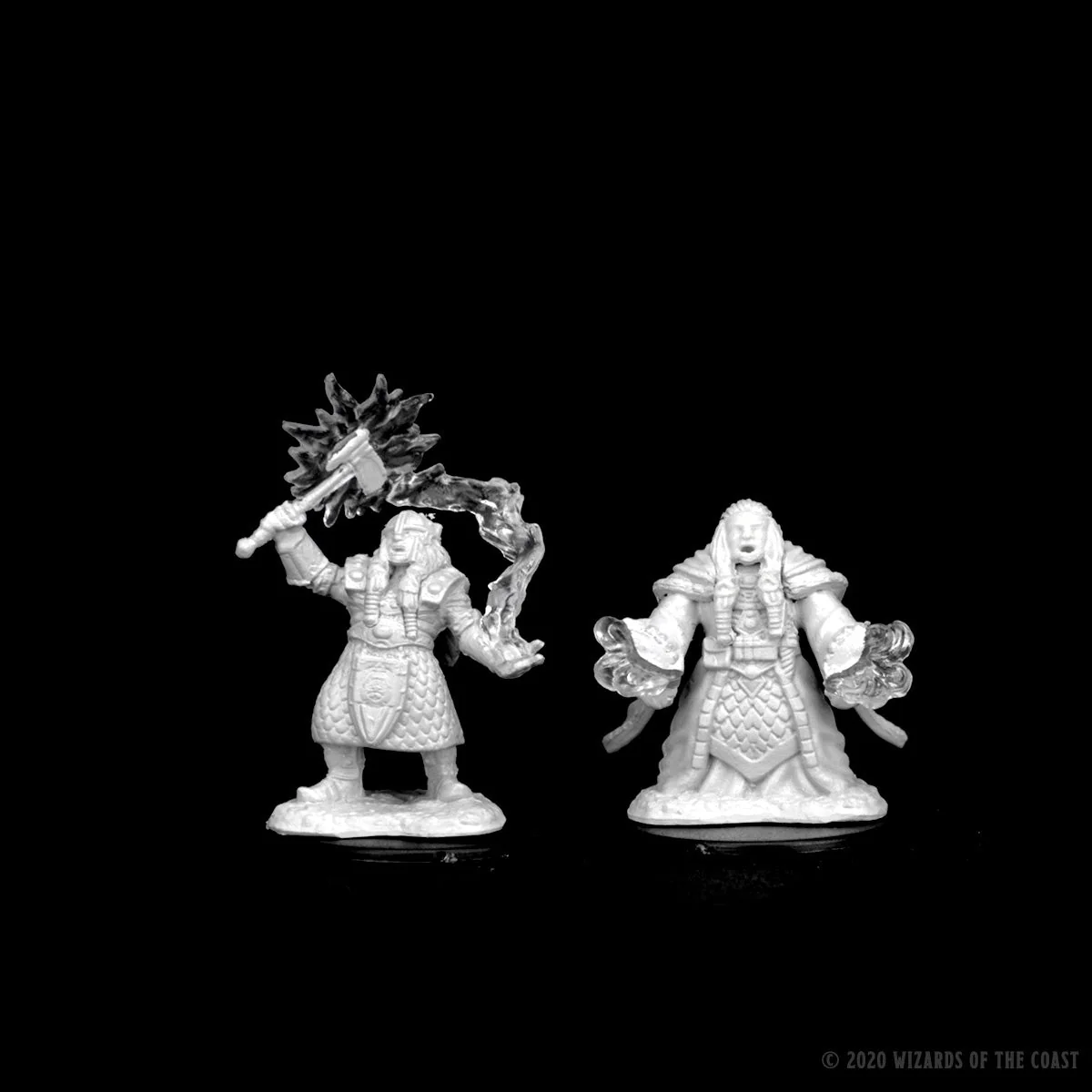 D&D Nolzur's Marvelous Miniatures: Dwarf Female Cleric - Image 2