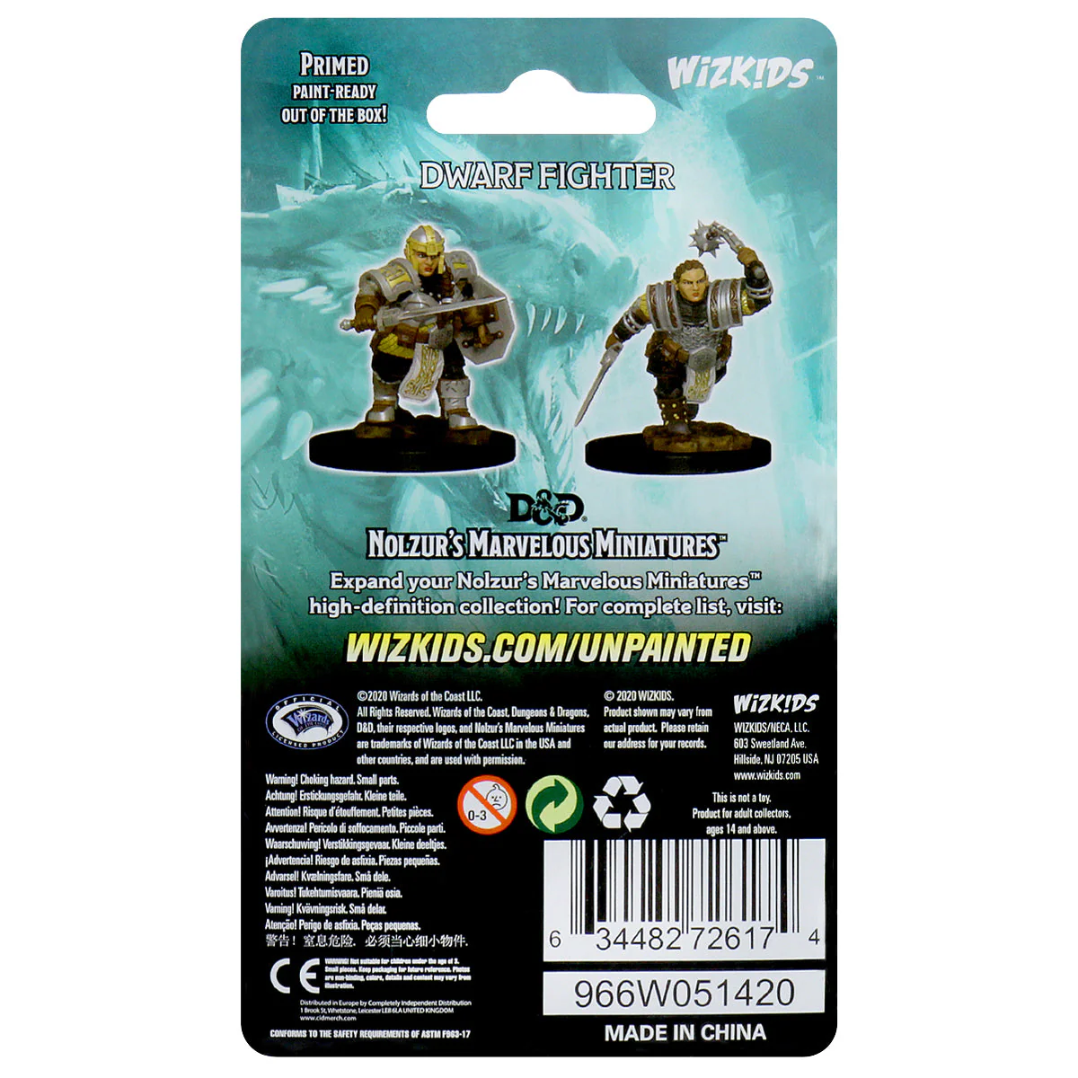 D&D Nolzur’s Marvelous Miniatures: Dwarf Female Fighter - Image 2