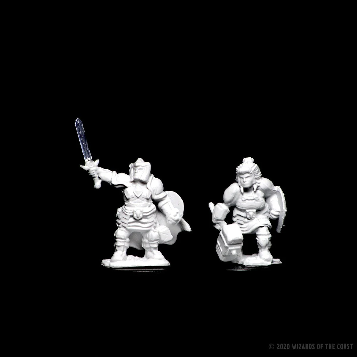 D&D Nolzur’s Marvelous Miniatures: Dwarf Female Paladin - Image 3