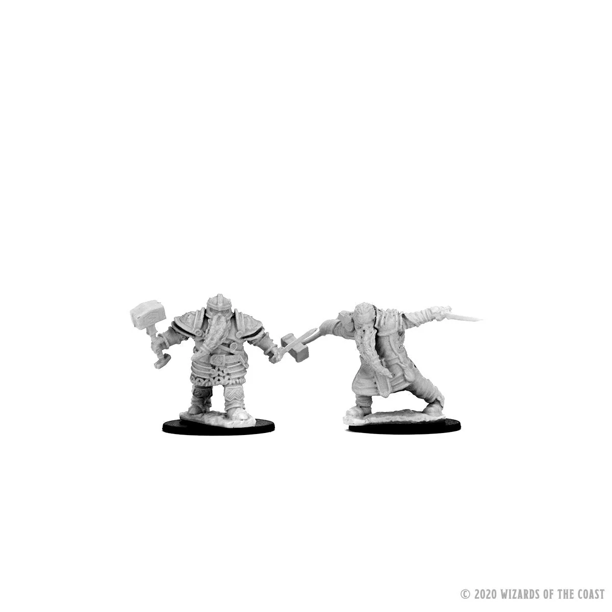 D&D Nolzur’s Marvelous Miniatures: Dwarf Male Fighter - Image 3
