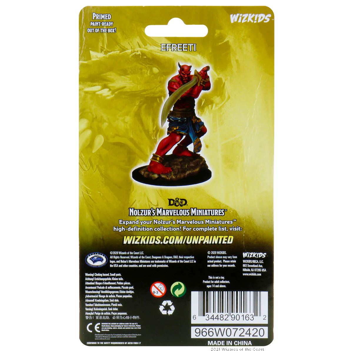 D&D Nolzur's Marvelous Miniatures: Efreeti - Image 2