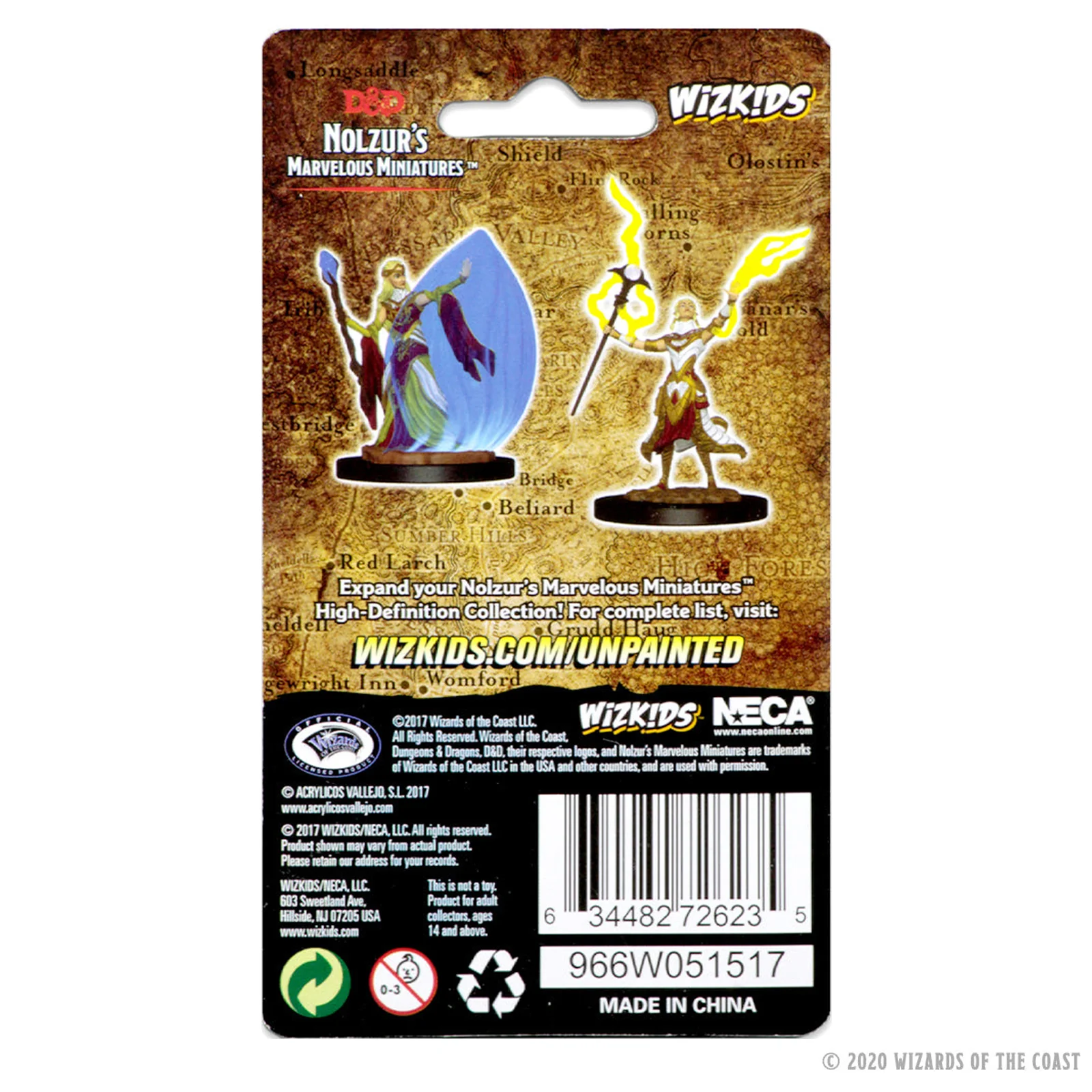 D&D Nolzur’s Marvelous Miniatures: Elf Female Wizard - Image 2