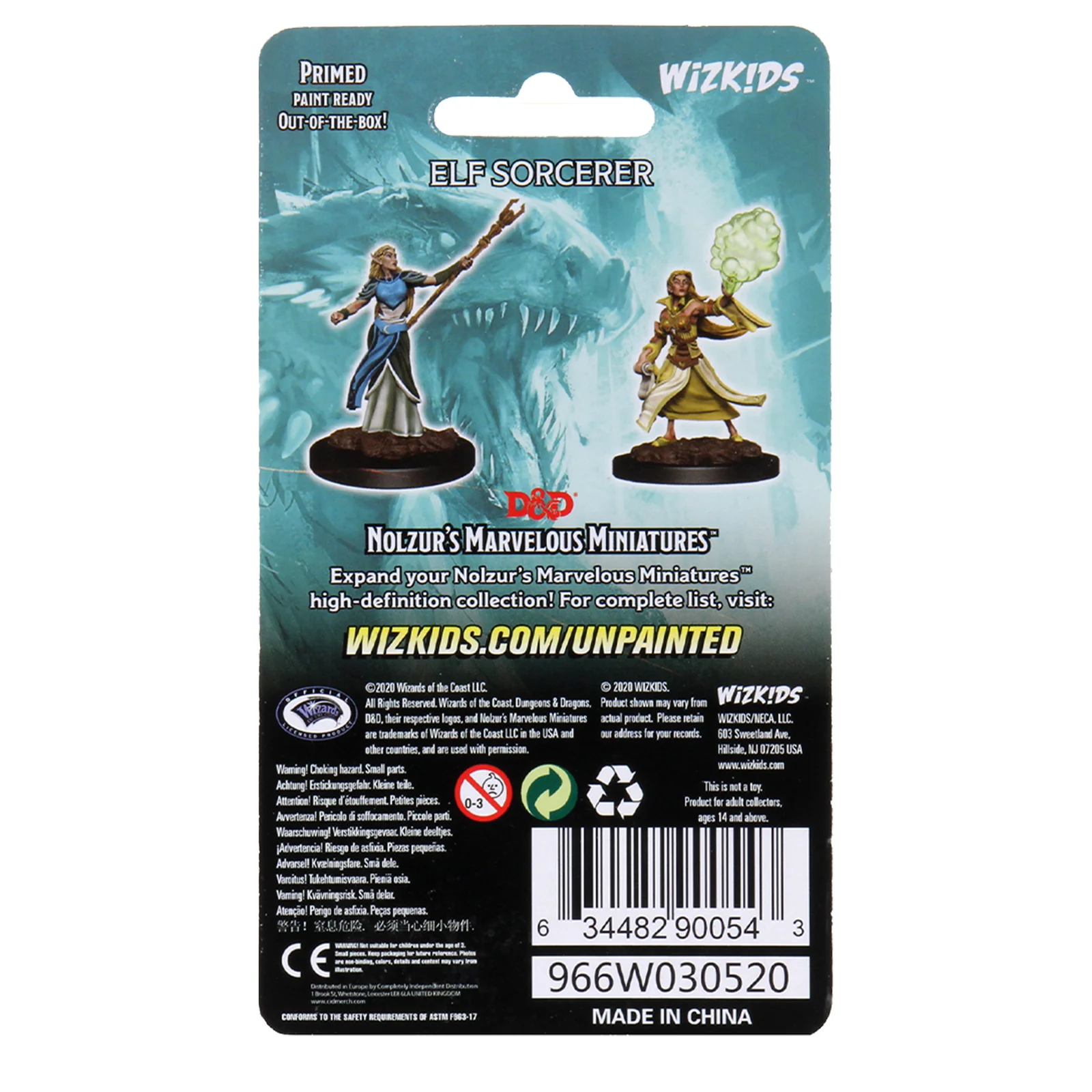 D&D Nolzur's Marvelous Miniatures - Female Elf Sorcerer - Image 2