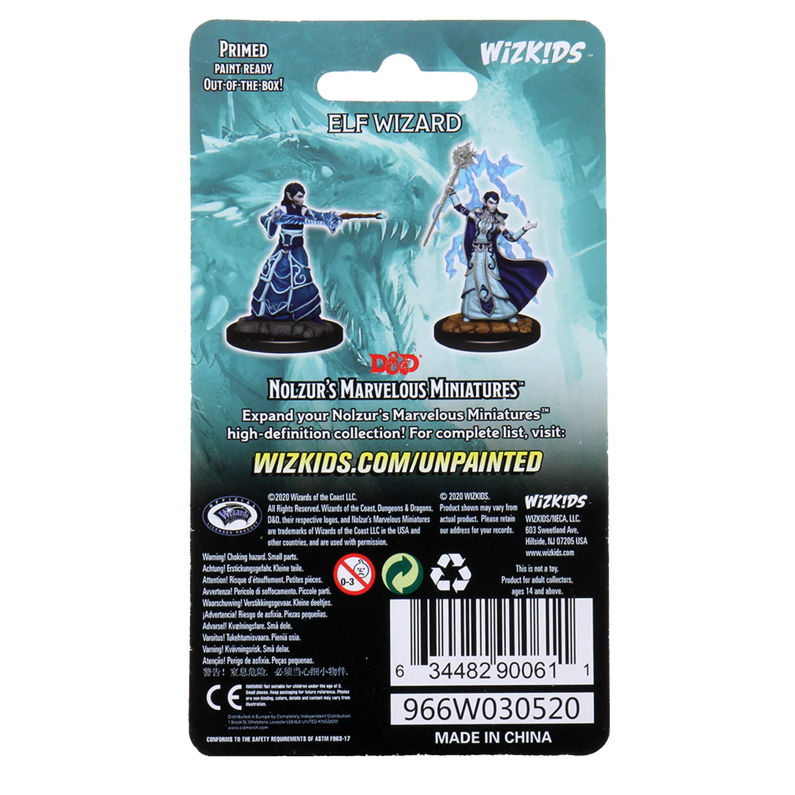 D&D Nolzur's Marvelous Miniatures - Female Elf Wizard - Image 2