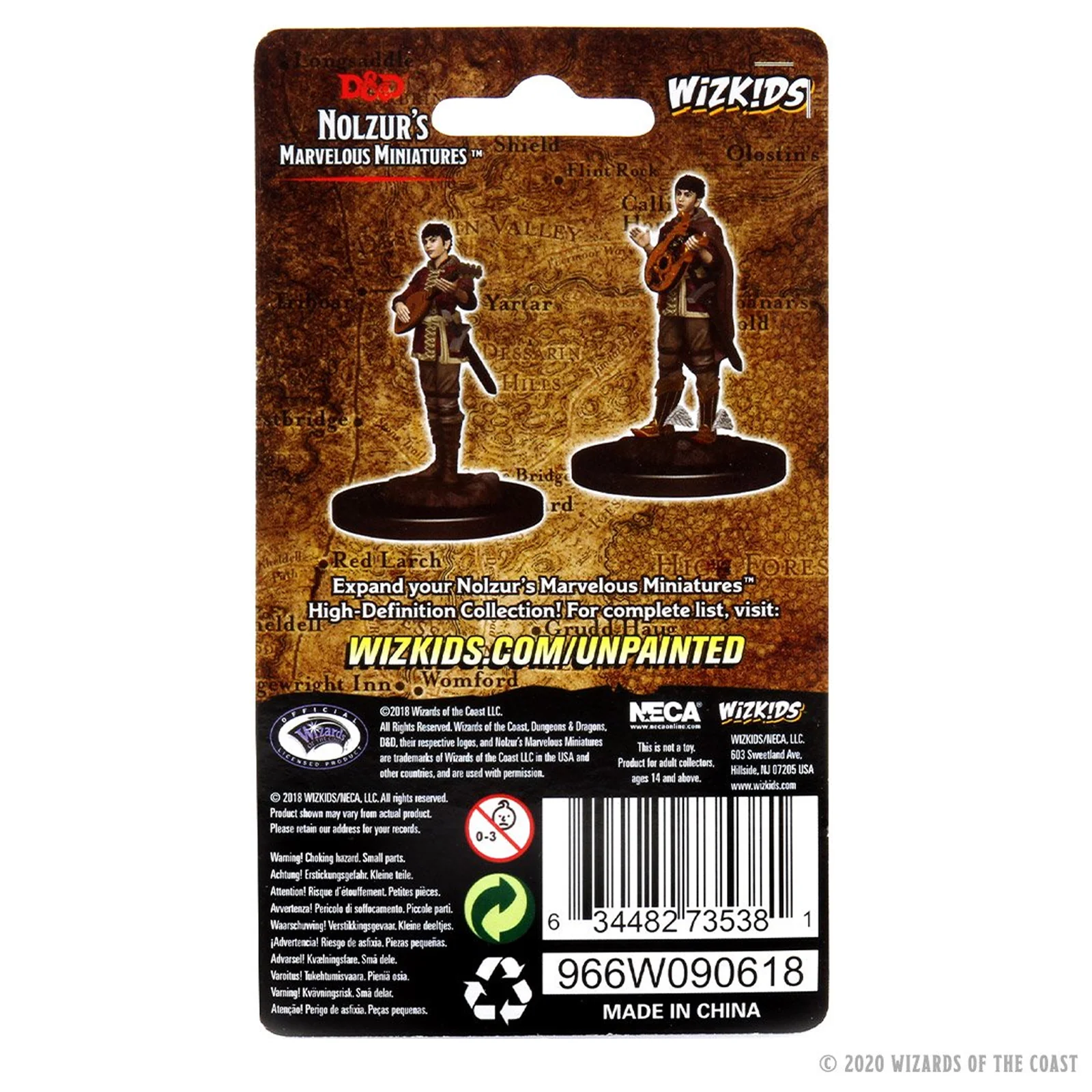 D&D Nolzur's Marvelous Miniatures - Female Half-Elf Bard - Image 2