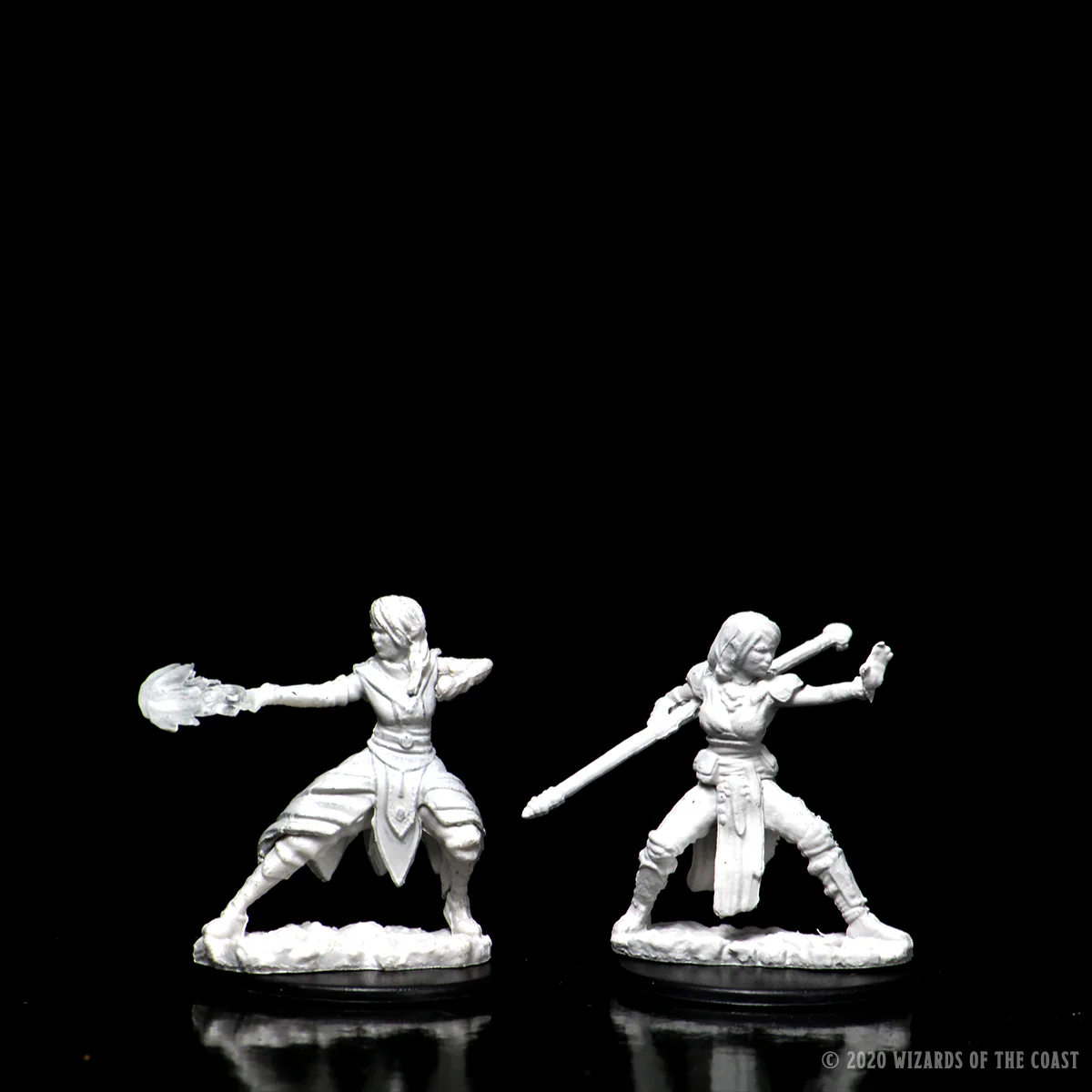 D&D Nolzur's Marvelous Miniatures - Female Half-Elf Monk - Image 3