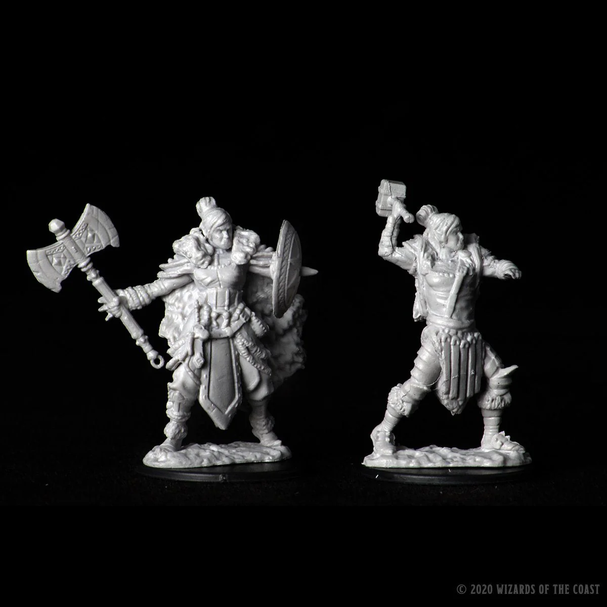 D&D Nolzur's Marvelous Miniatures - Female Half-Orc Barbarian - Image 3