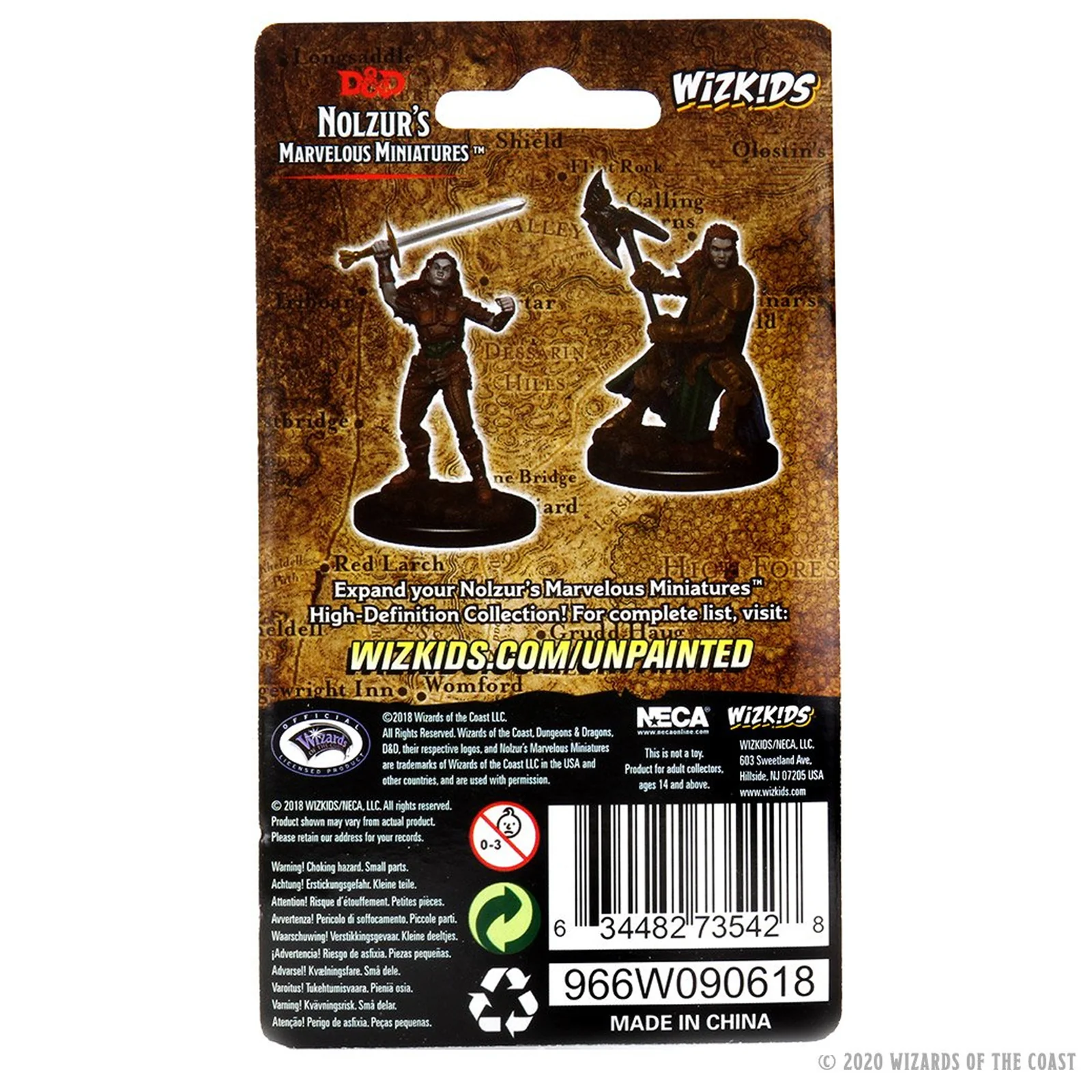 D&D Nolzur's Marvelous Miniatures - Female Half-Orc Fighter - Image 2
