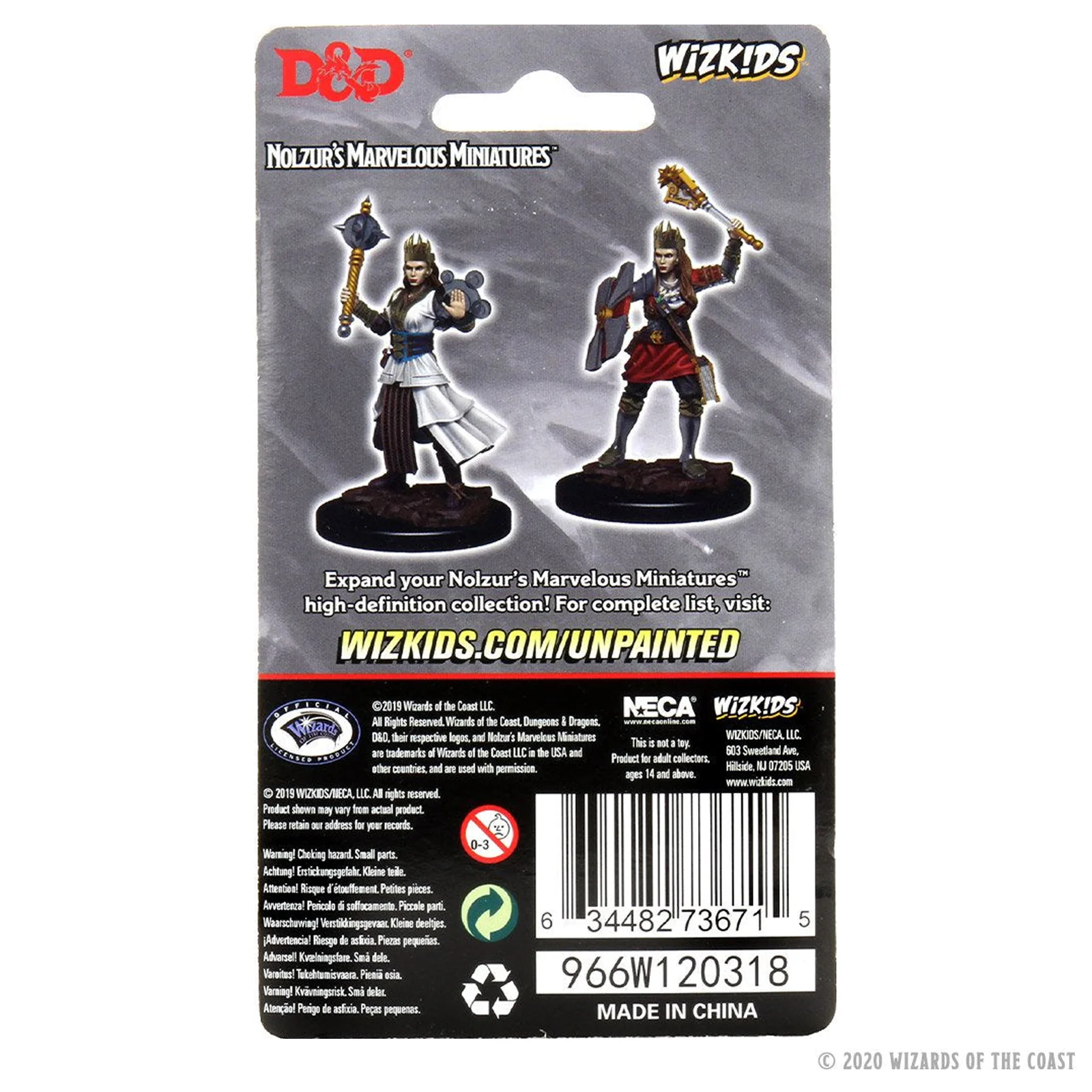 D&D Nolzur's Marvelous Miniatures - Female Human Cleric - Image 2