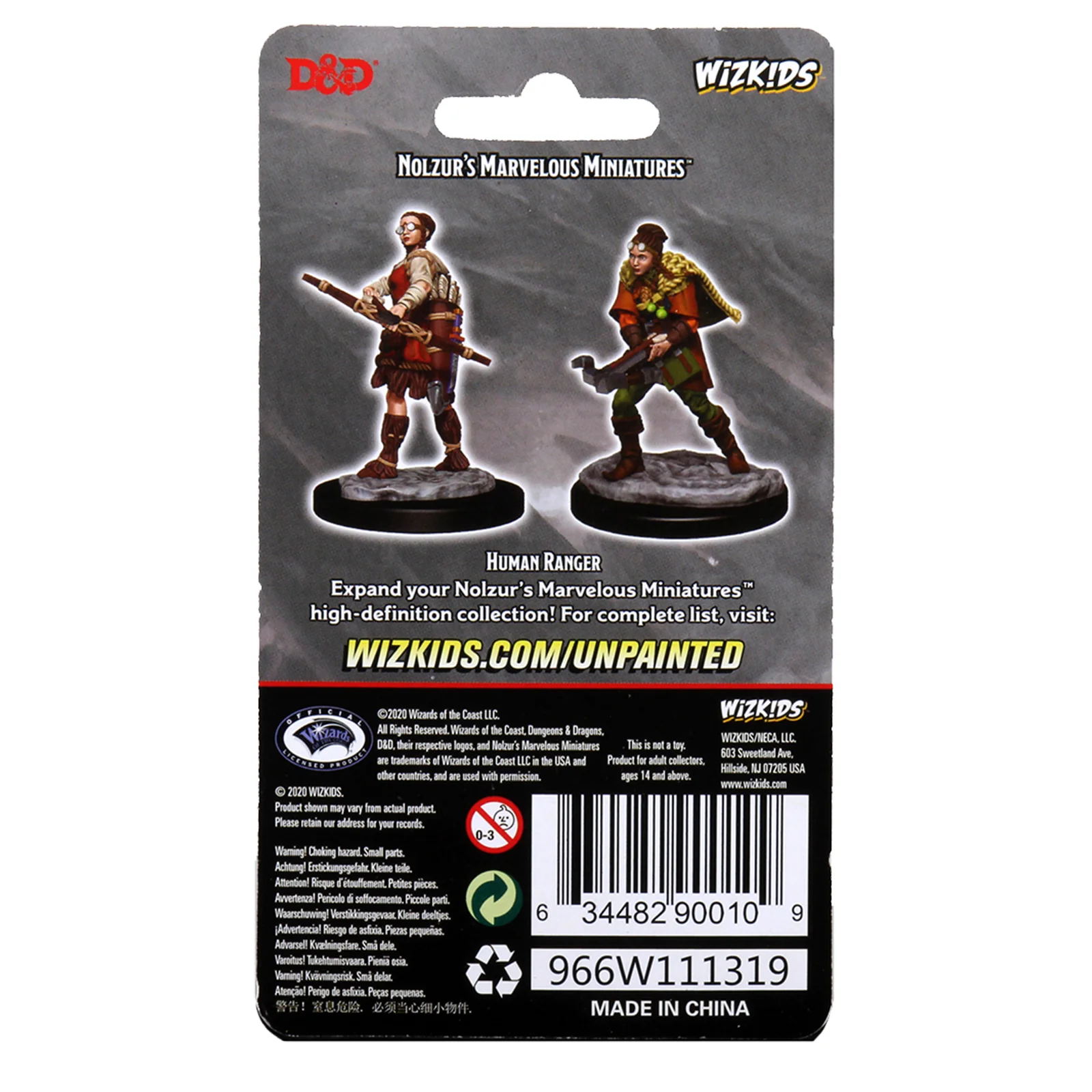 D&D Nolzur's Marvelous Miniatures - Female Human Ranger - Image 2