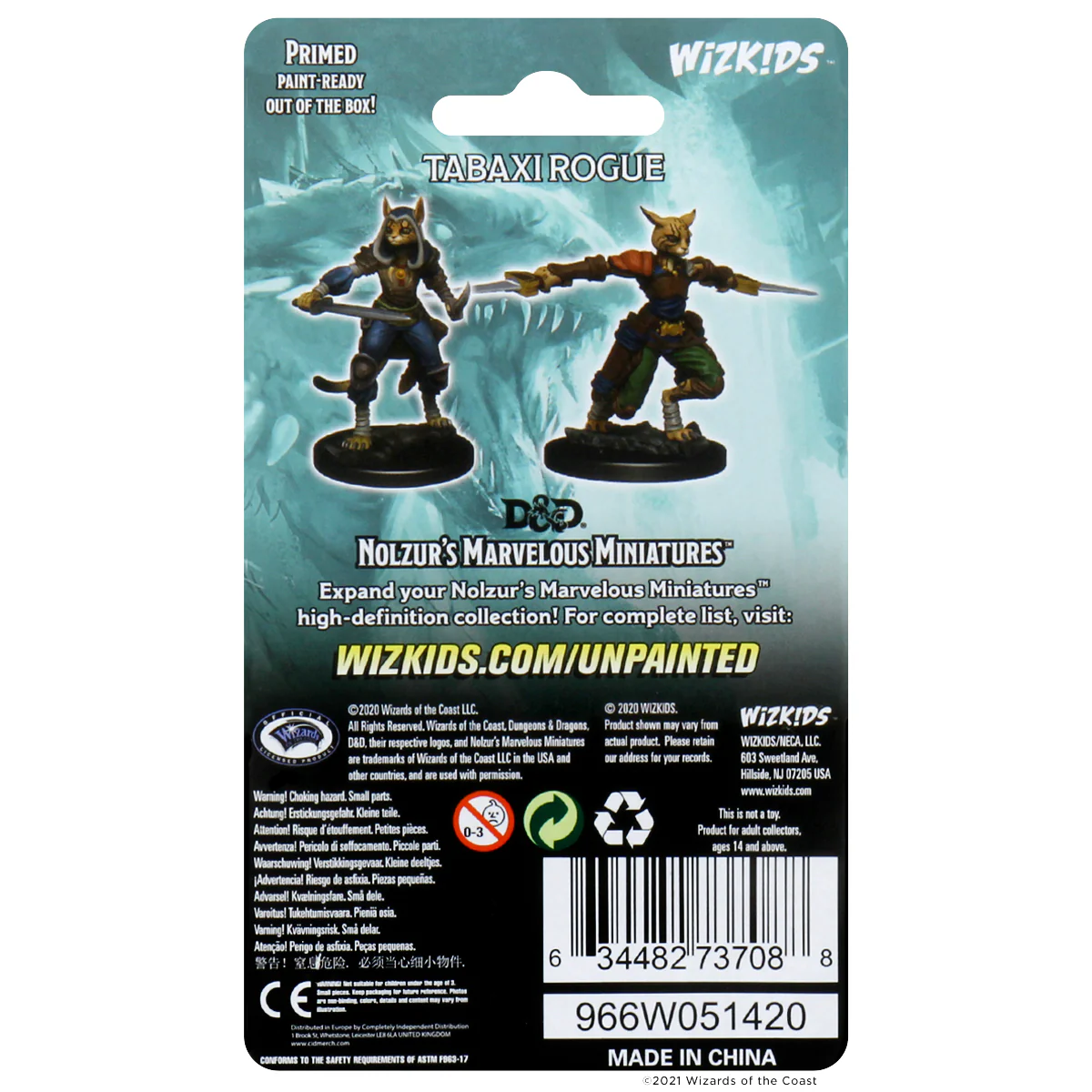 D&D Nolzur's Marvelous Miniatures - Female Tabaxi Rogue - Image 2