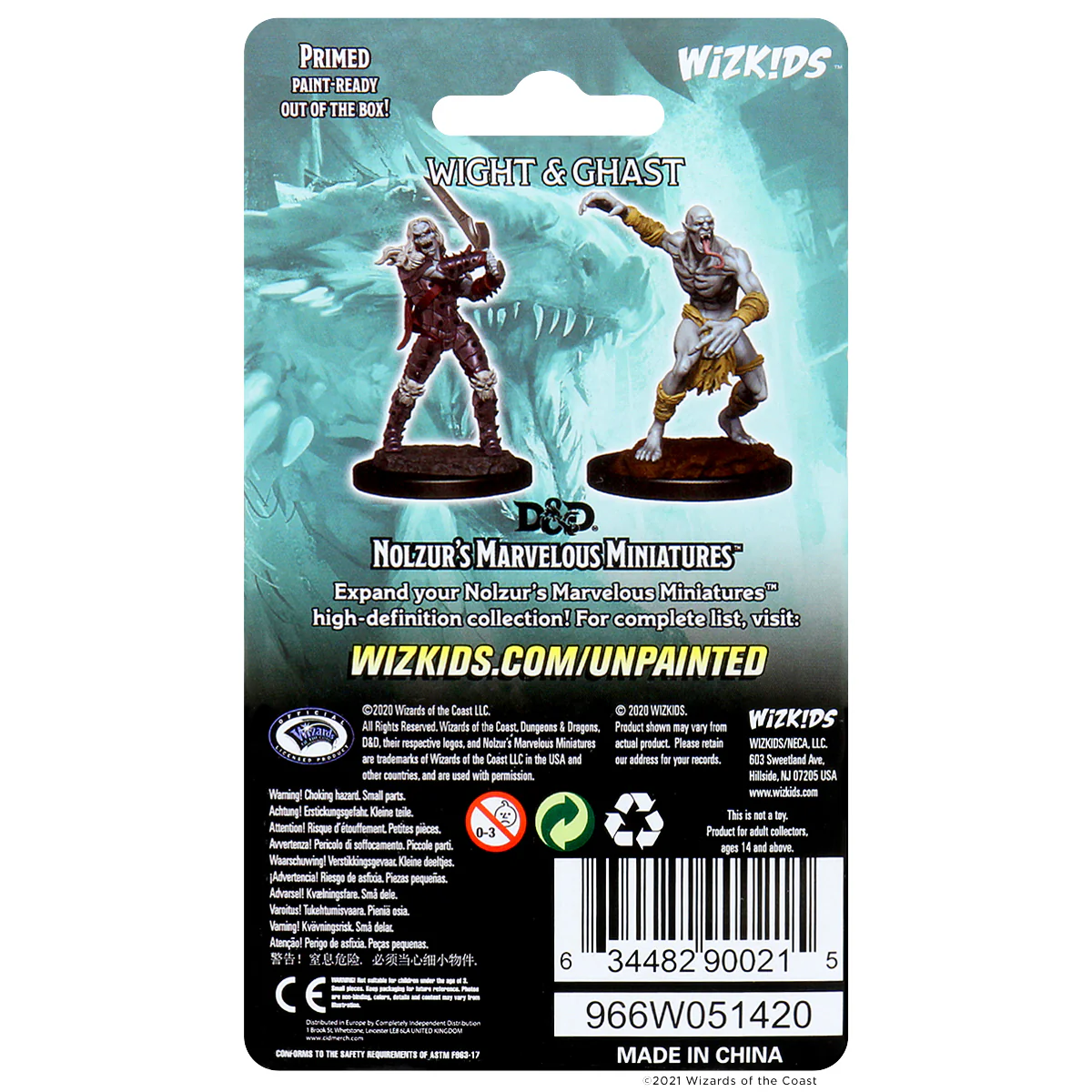 D&D Nolzur's Marvelous Miniatures - Wight & Ghast - Image 2