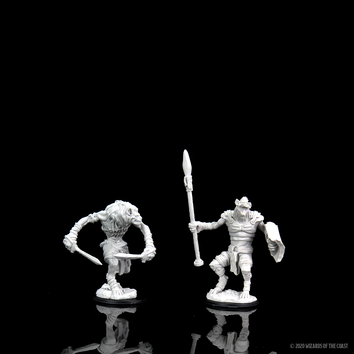 D&D Nolzur's Marvelous Miniatures - Gnoll & Gnoll Flesh Gnawer - Image 3