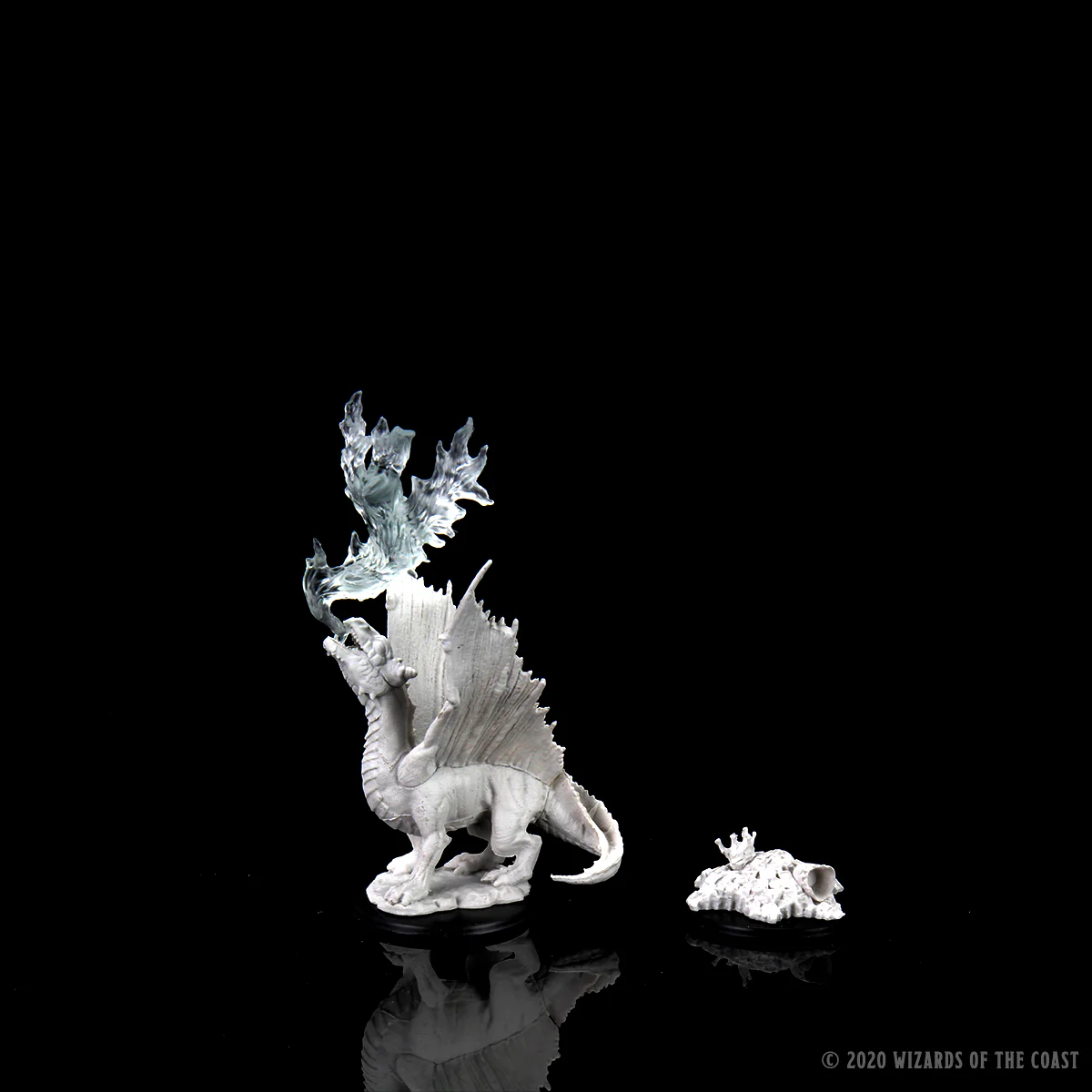 D&D Nolzur's Marvelous Miniatures - Gold Dragon Wyrmling & Small Treasure Pile - Image 3