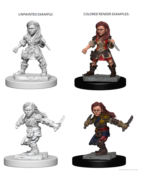 D&D Nolzur’s Marvelous Miniatures: Halfling Female Rogue - Image 4