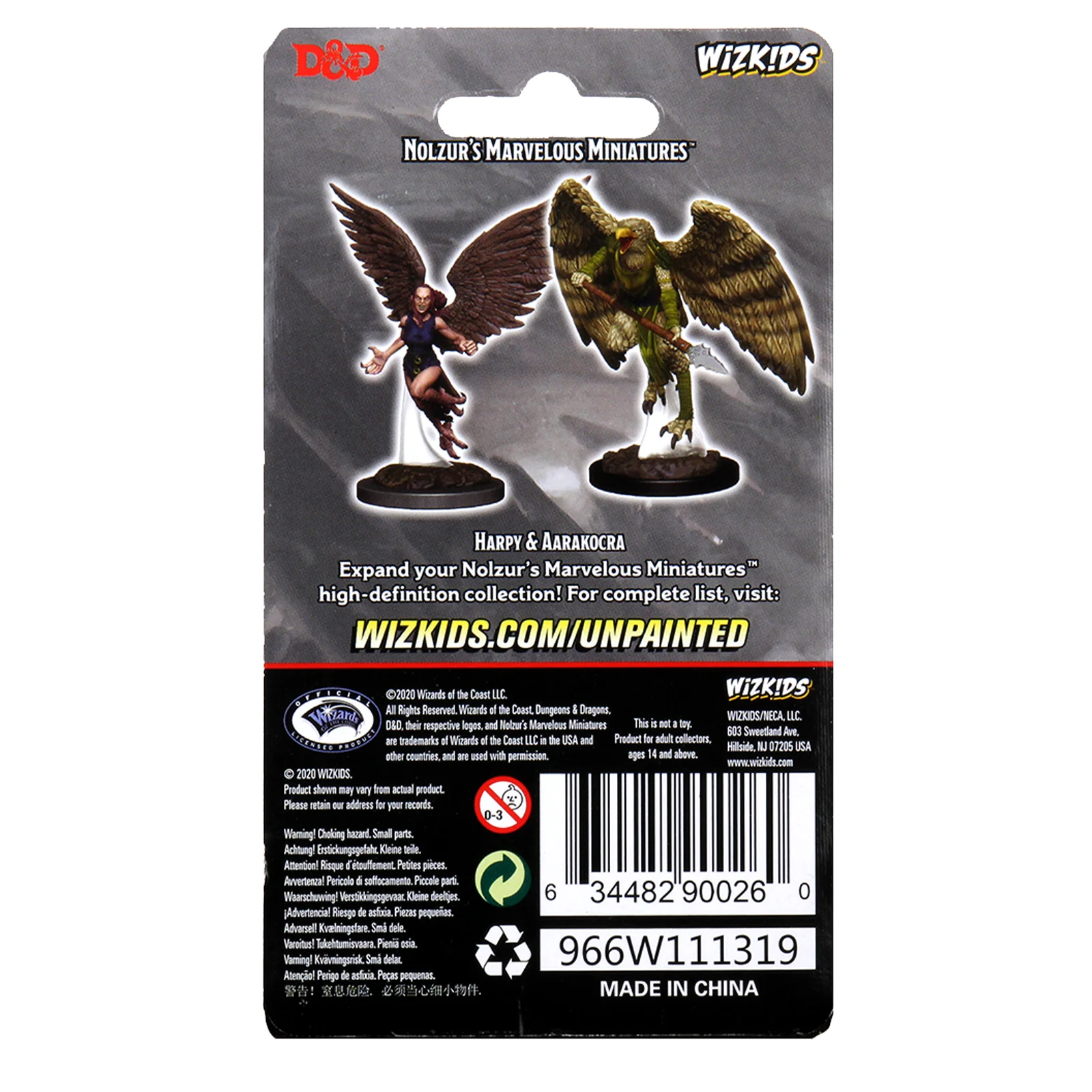 D&D Nolzur's Marvelous Miniatures - Harpy & Aarakocra - Image 2